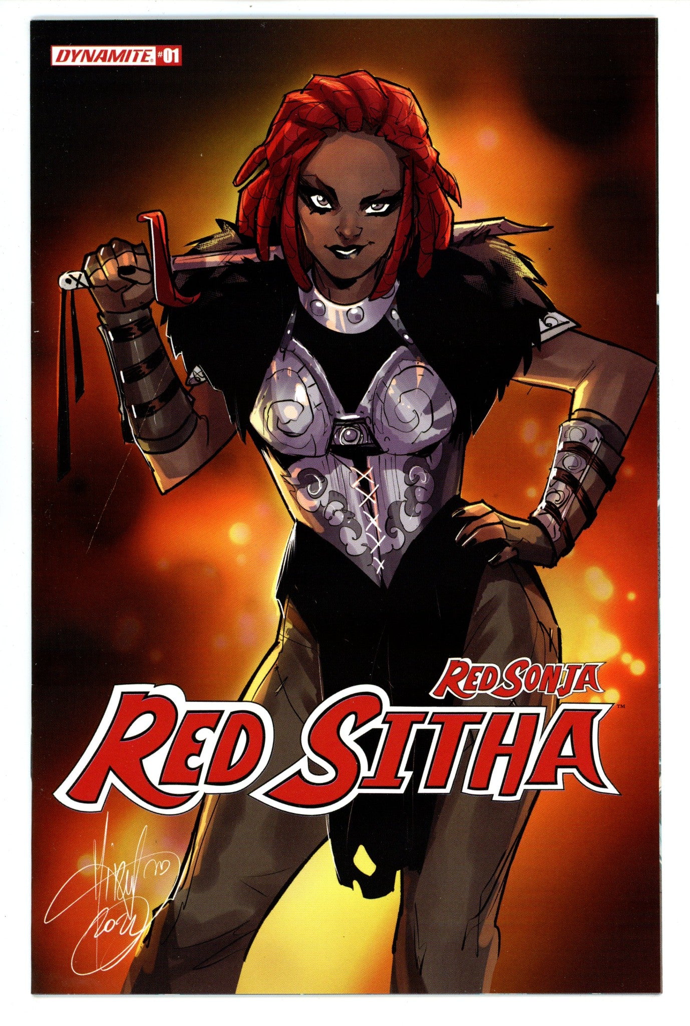 Red Sitha 1 Mid Grade (2022) Andolfo Variant 
