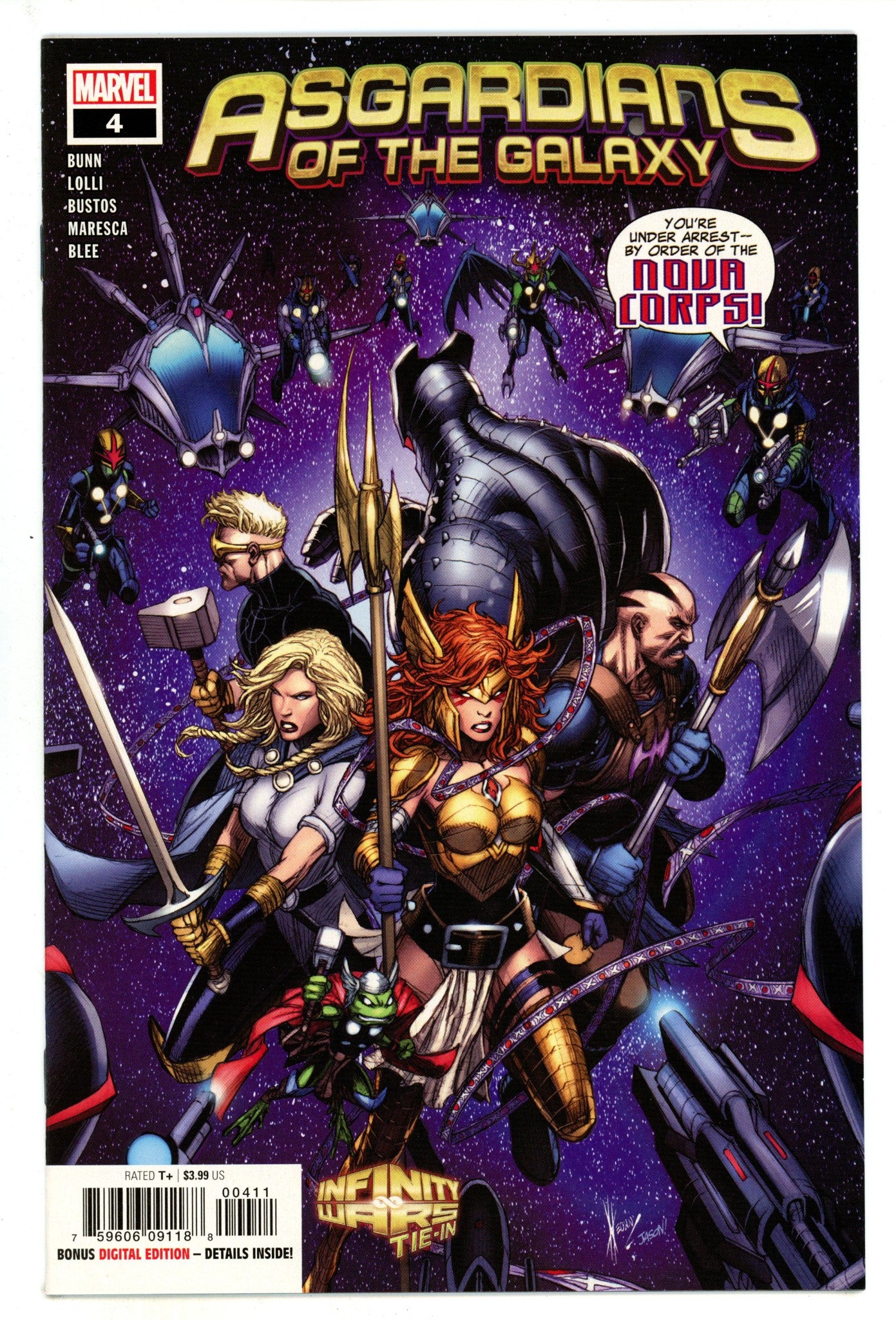 Asgardians of the Galaxy 4 High Grade (2019) 