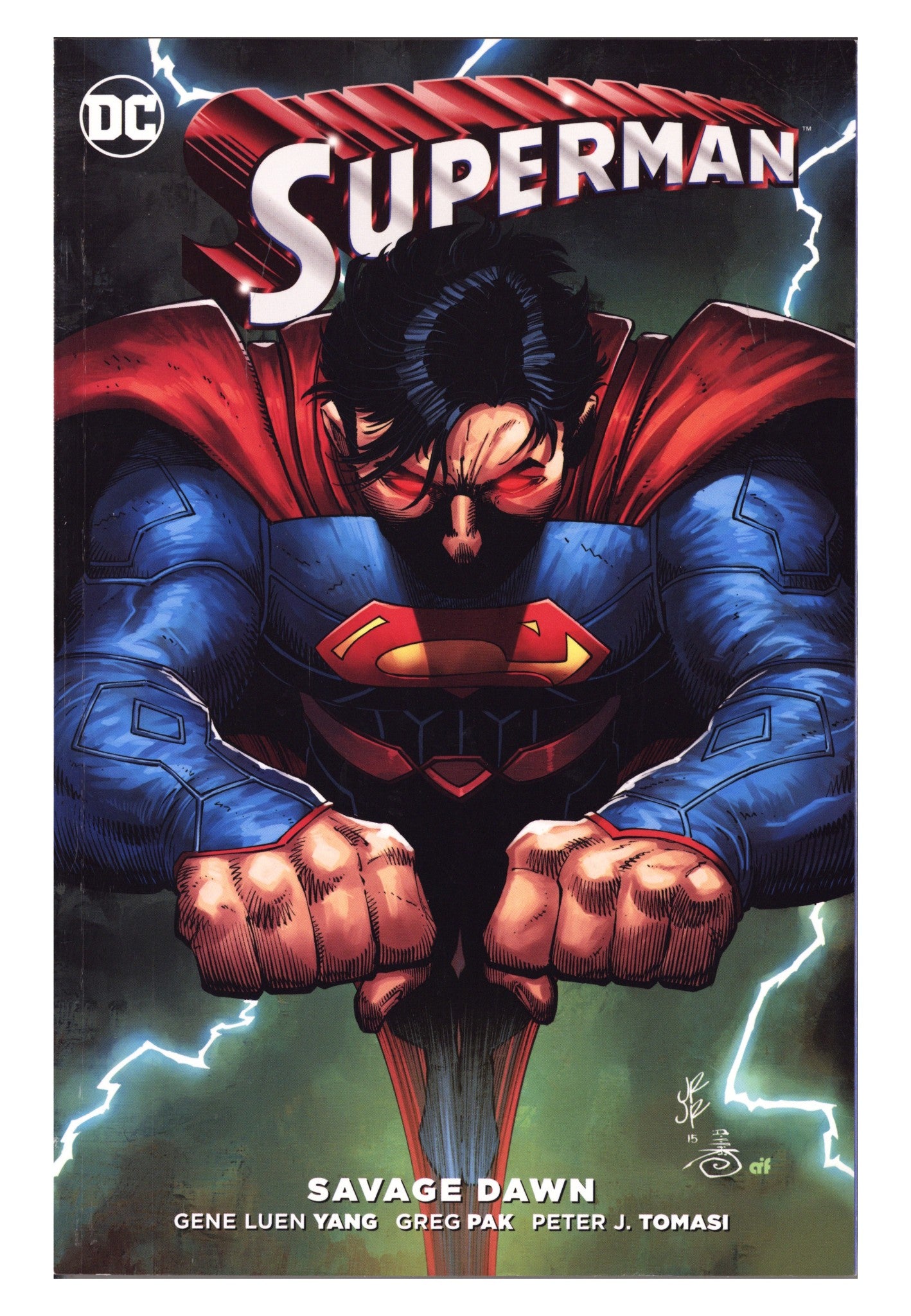 Superman: Savage Dawn TPB Mid Grade (2017) 