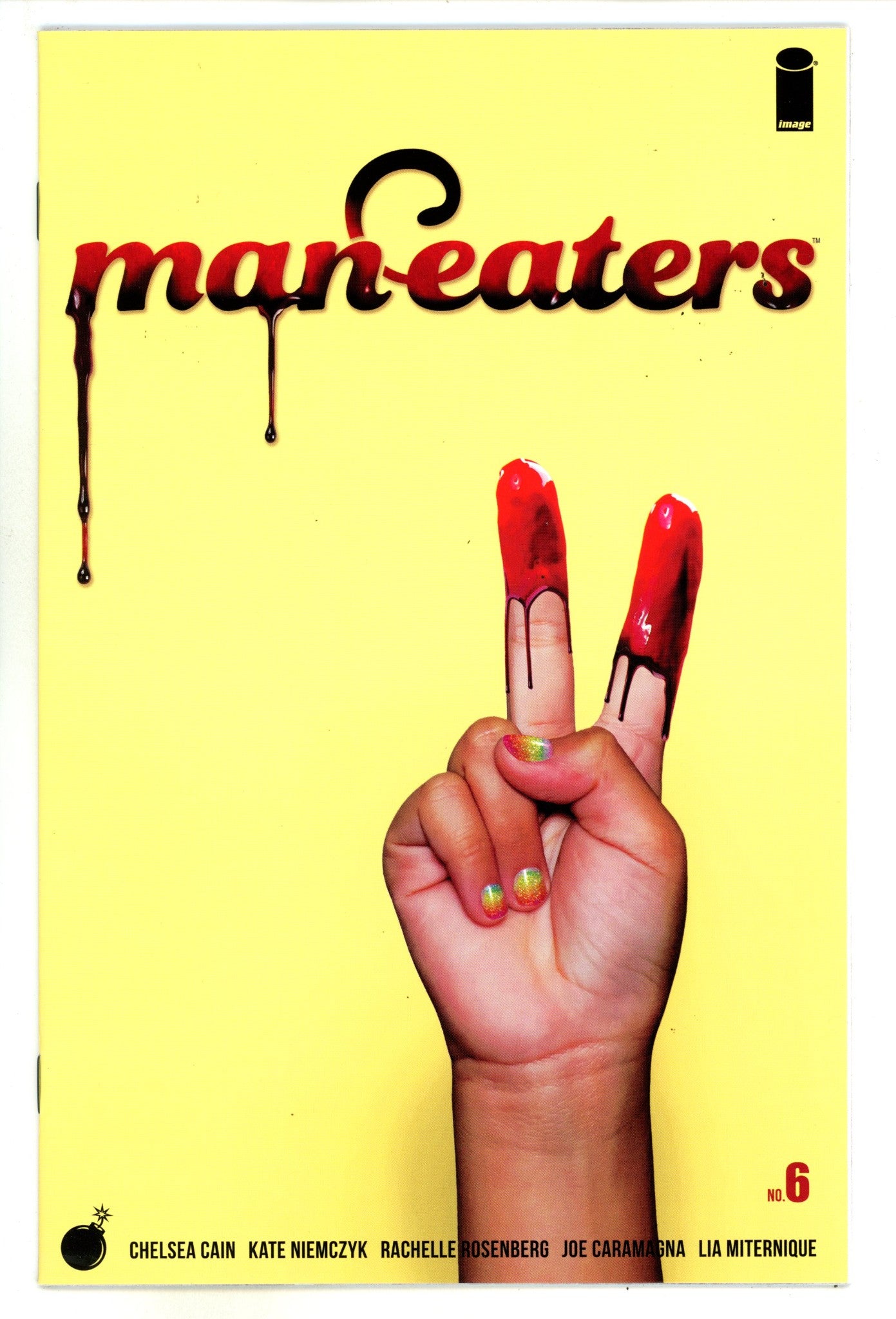 Man-Eaters 6 High Grade (2019) Miternique Variant 