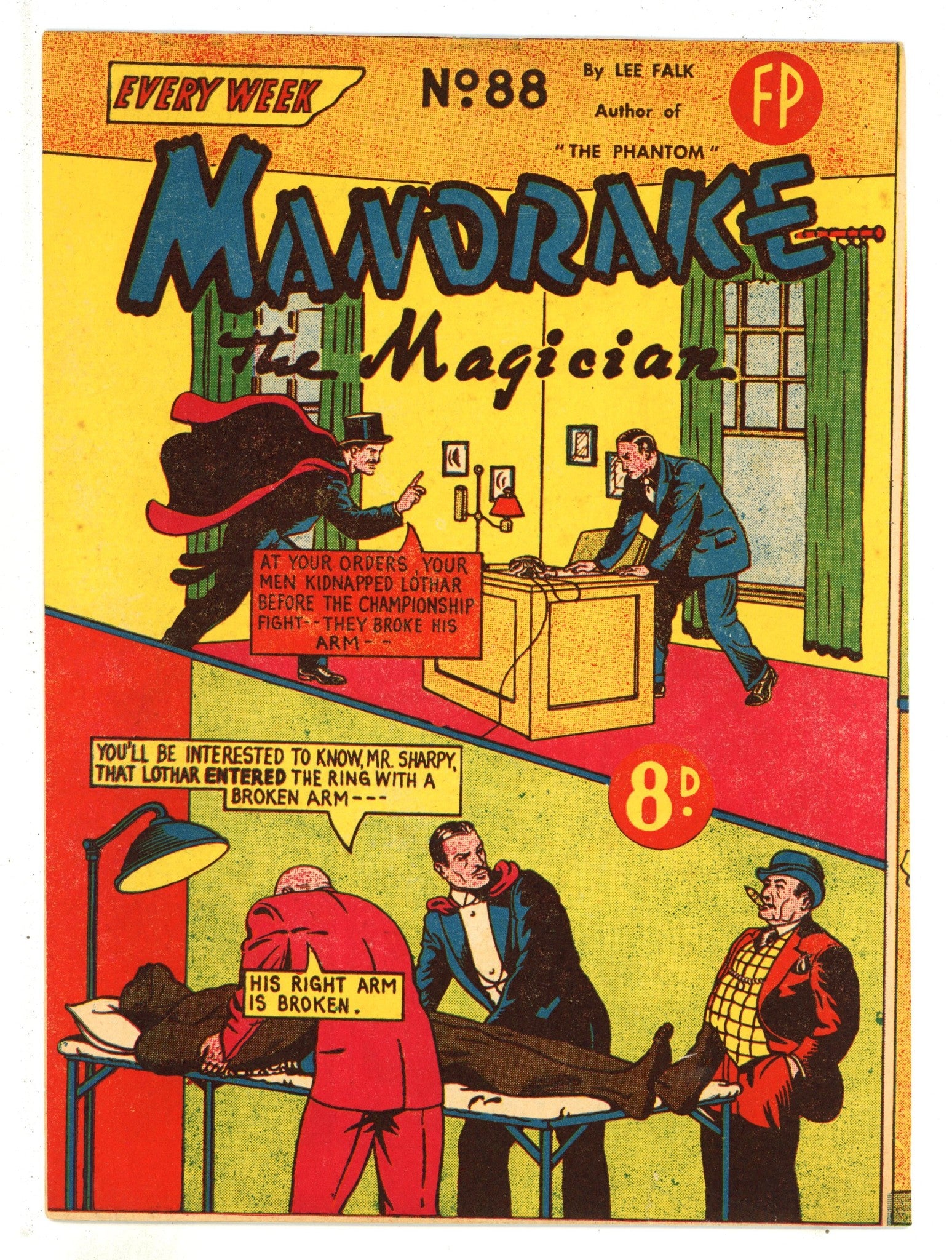 Mandrake the Magician 88 FN- (5.5) (1956) 