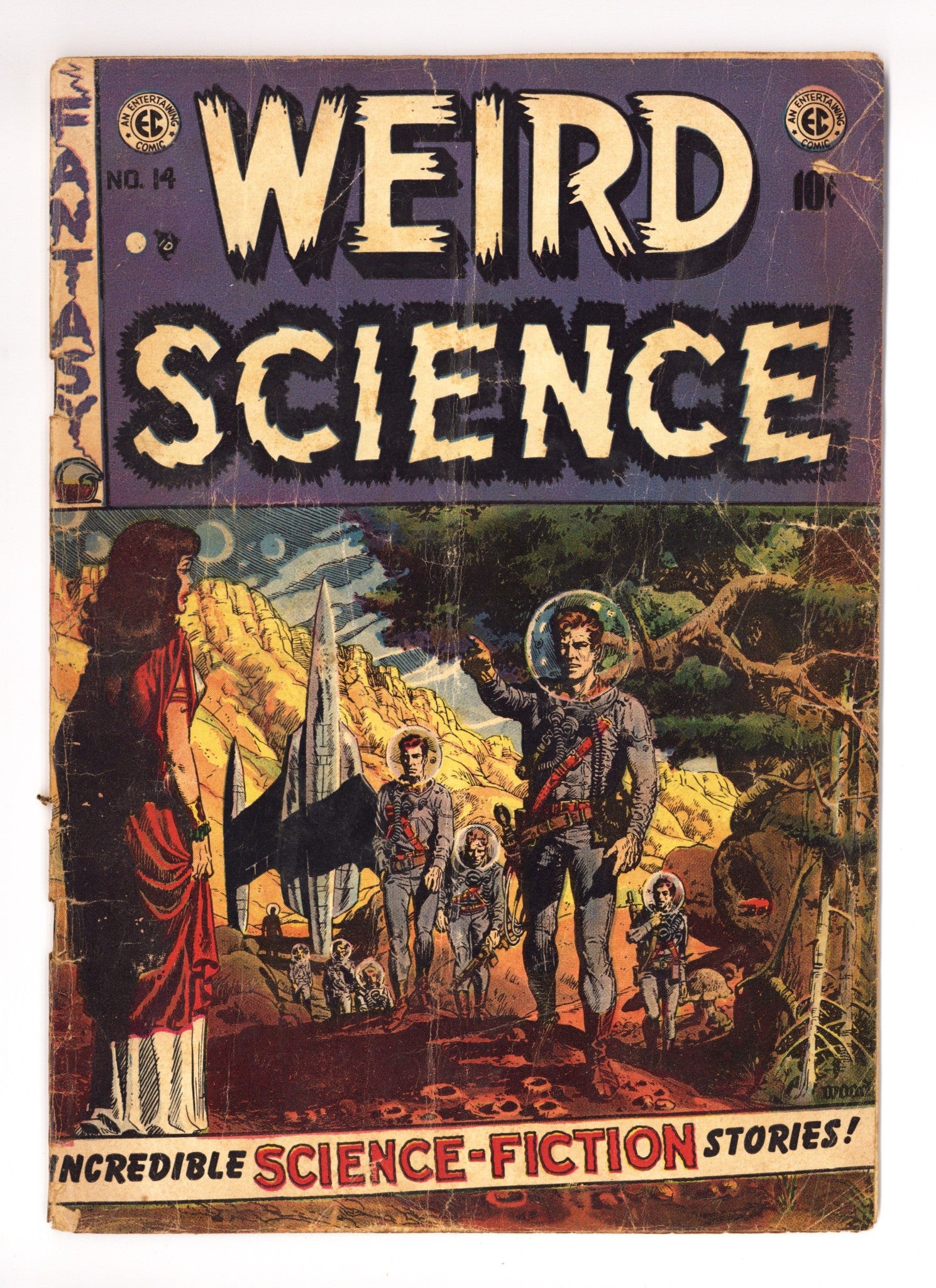 Weird Science Vol 1 14 FR/GD (1.5) (1952) Canadian Edition 