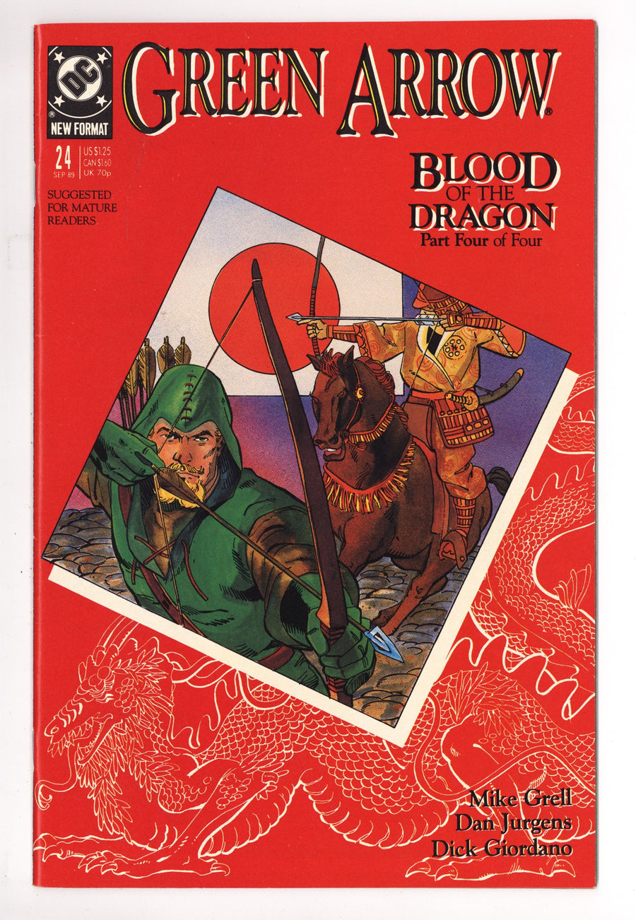 Green Arrow Vol 2 24 High Grade (1989) 