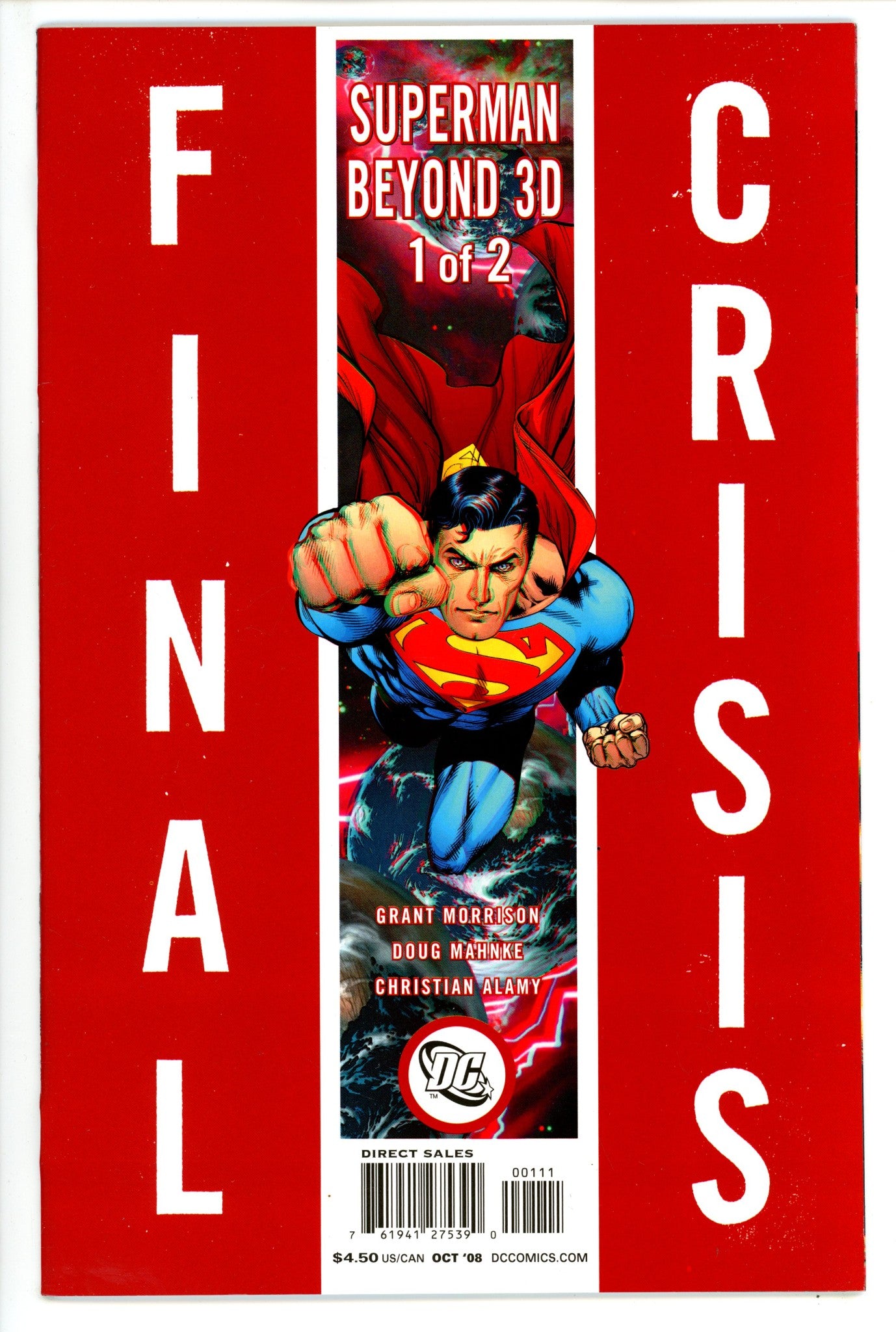 Final Crisis: Superman Beyond 1 Mahnke Variant (2008)