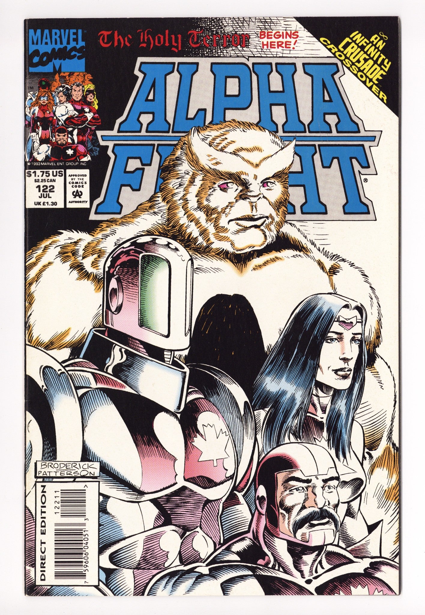Alpha Flight Vol 1 122 High Grade (1993) 