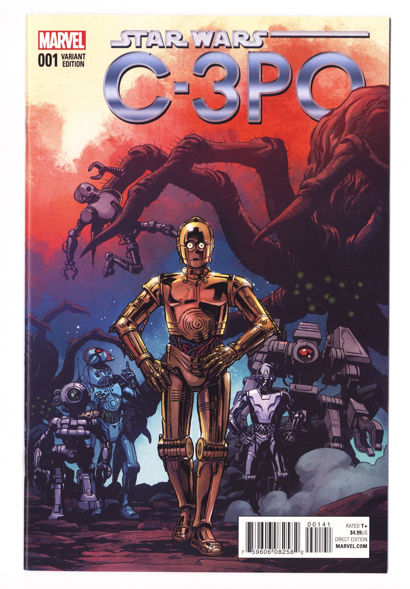 Star Wars Special: C-3PO 1 High Grade (2016) Brown Incentive Variant 