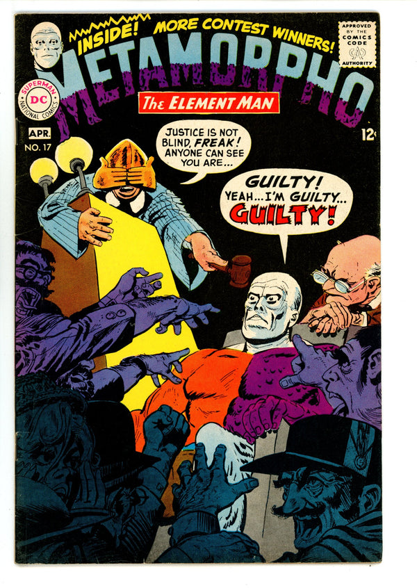 Metamorpho Vol 1 17 FN+ (6.5) (1968)