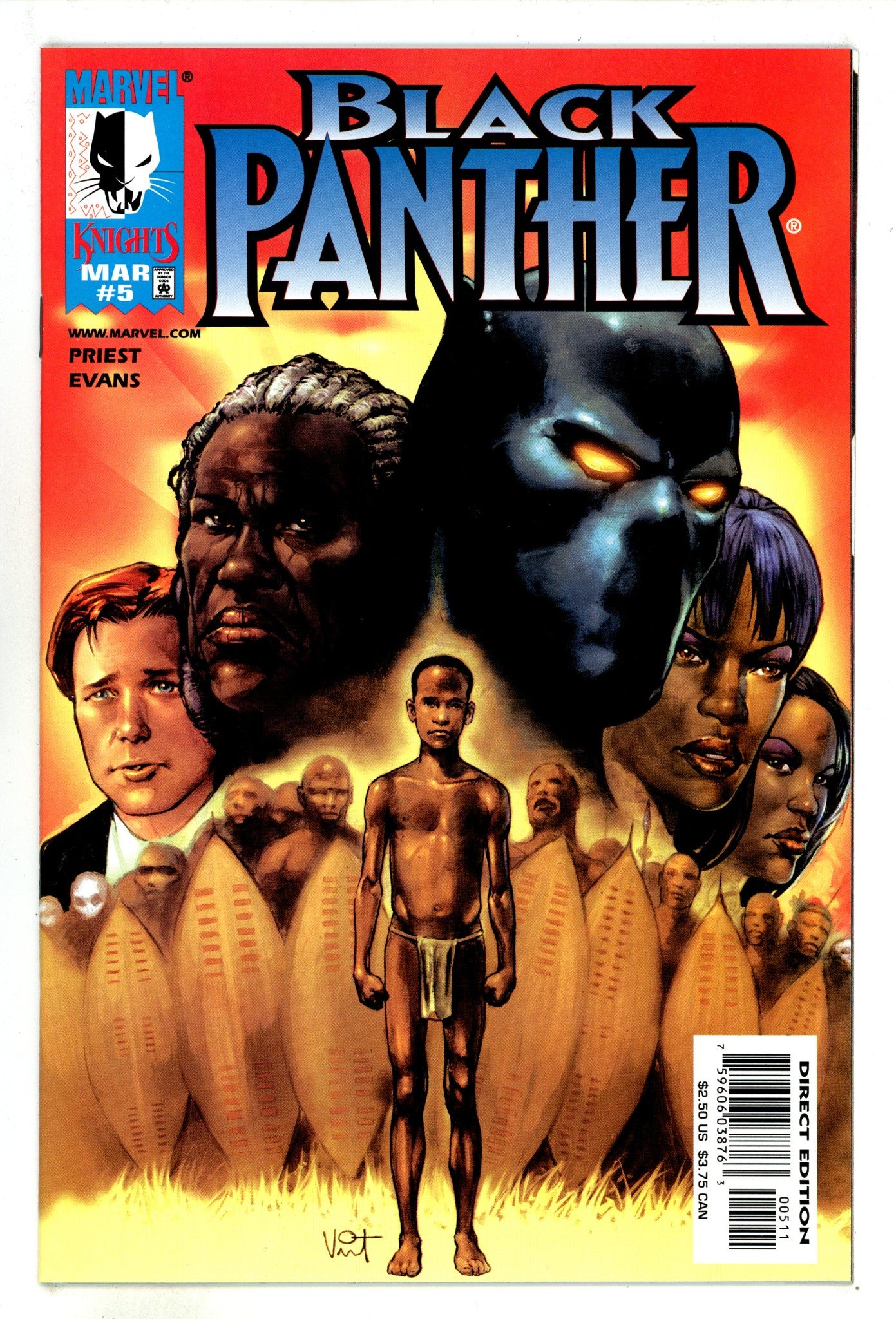 Black Panther Vol 3 5 High Grade (1999) 