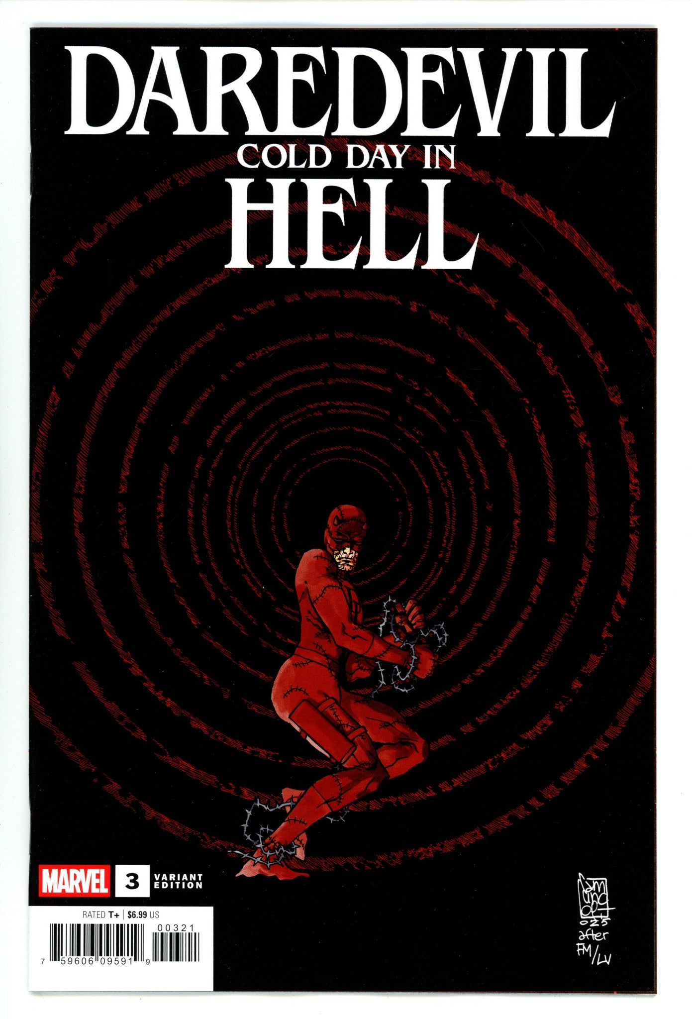 Daredevil: Cold Day In Hell 3 Camuncoli Variant (2025)