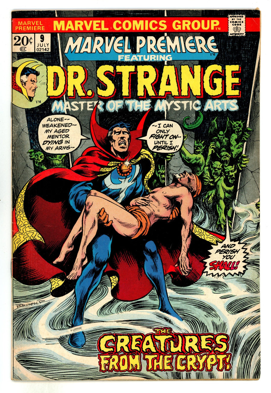 Marvel Premiere 9 VG+ (4.5) (1973) 