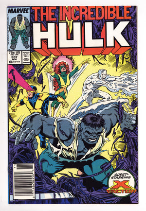 The Incredible Hulk Vol 1 337 VF/NM (9.0) (1987) Newsstand