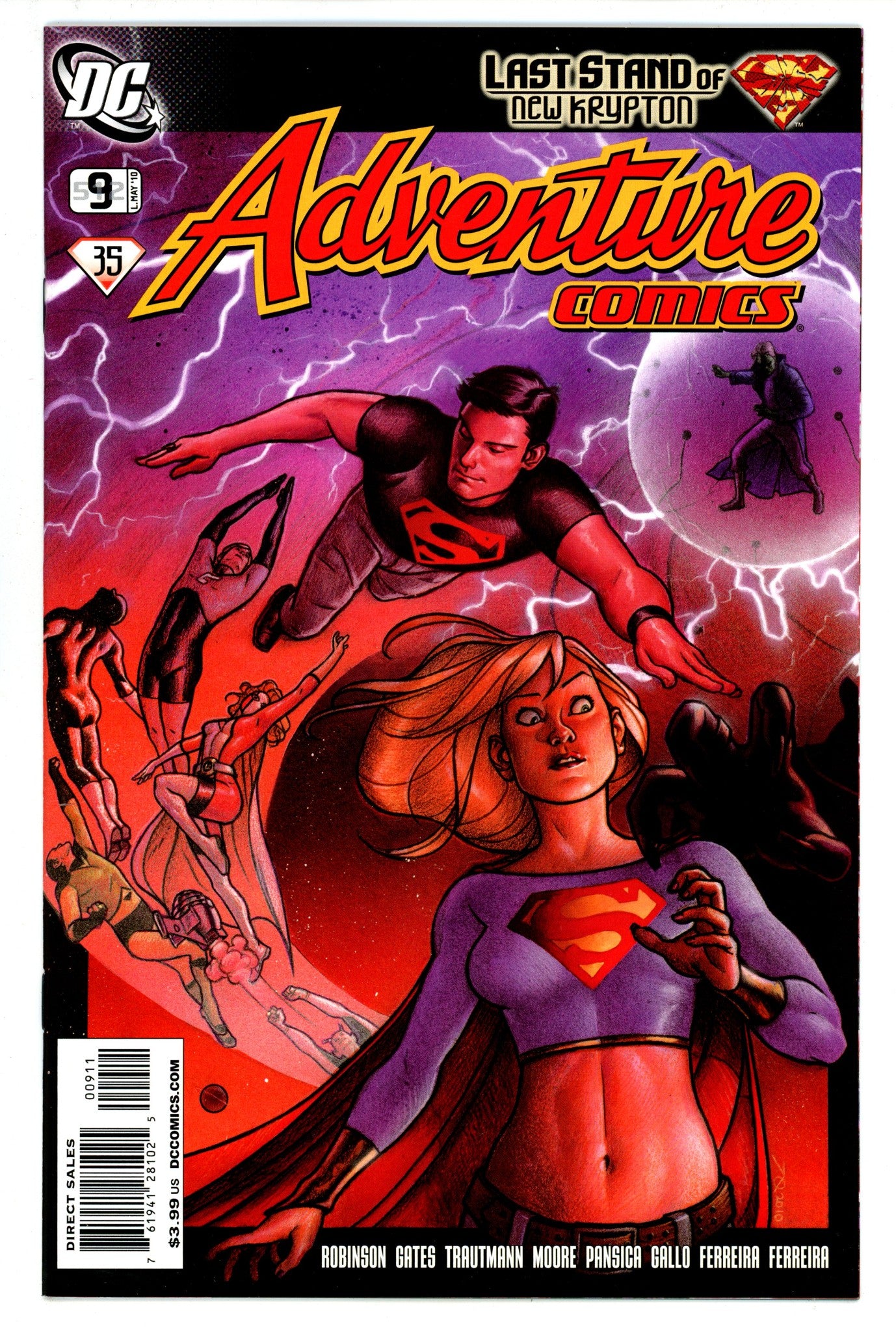 Adventure Comics Vol 3 9 / 512 High Grade (2010) 