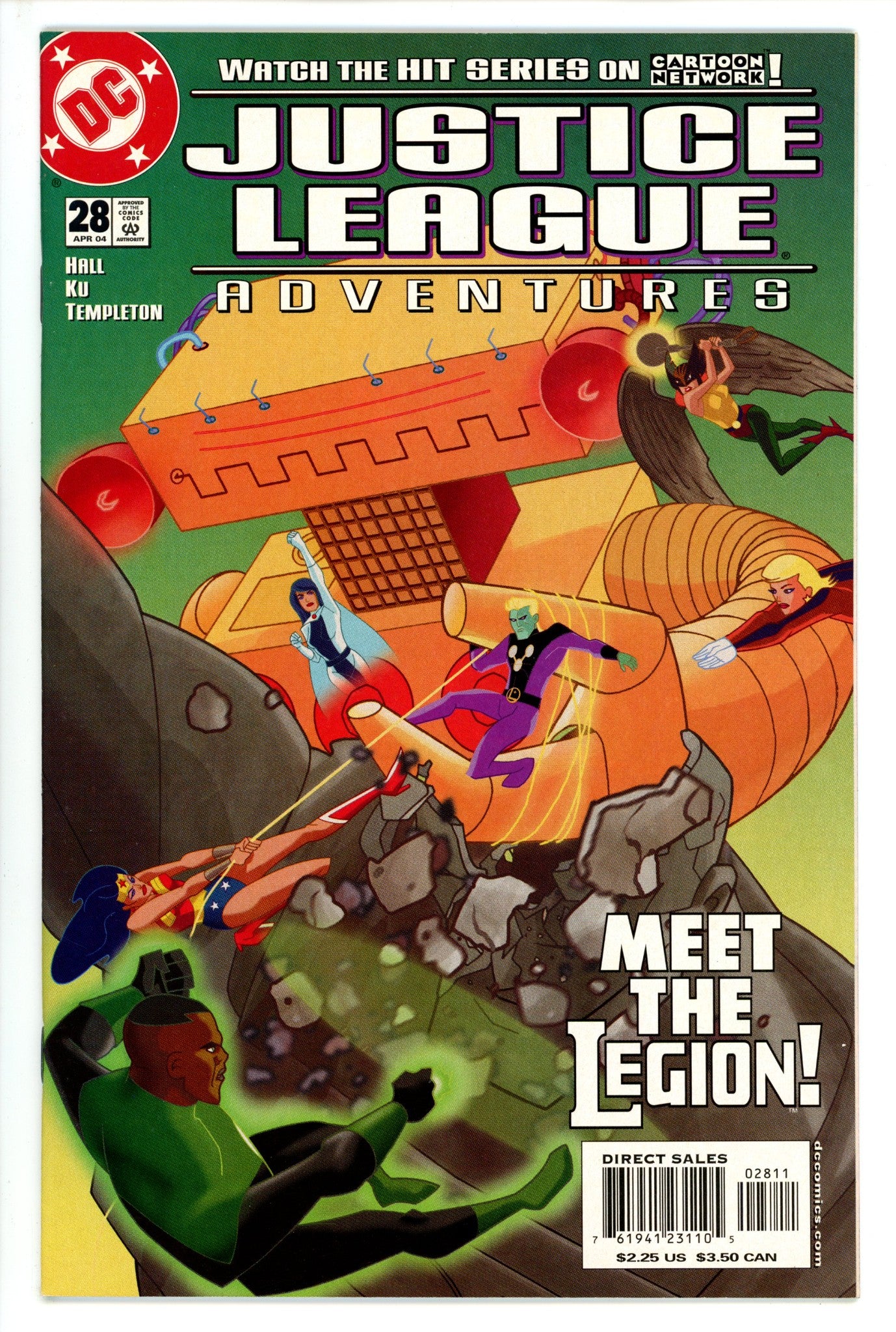 Justice League Adventures 28 NM- (2004)