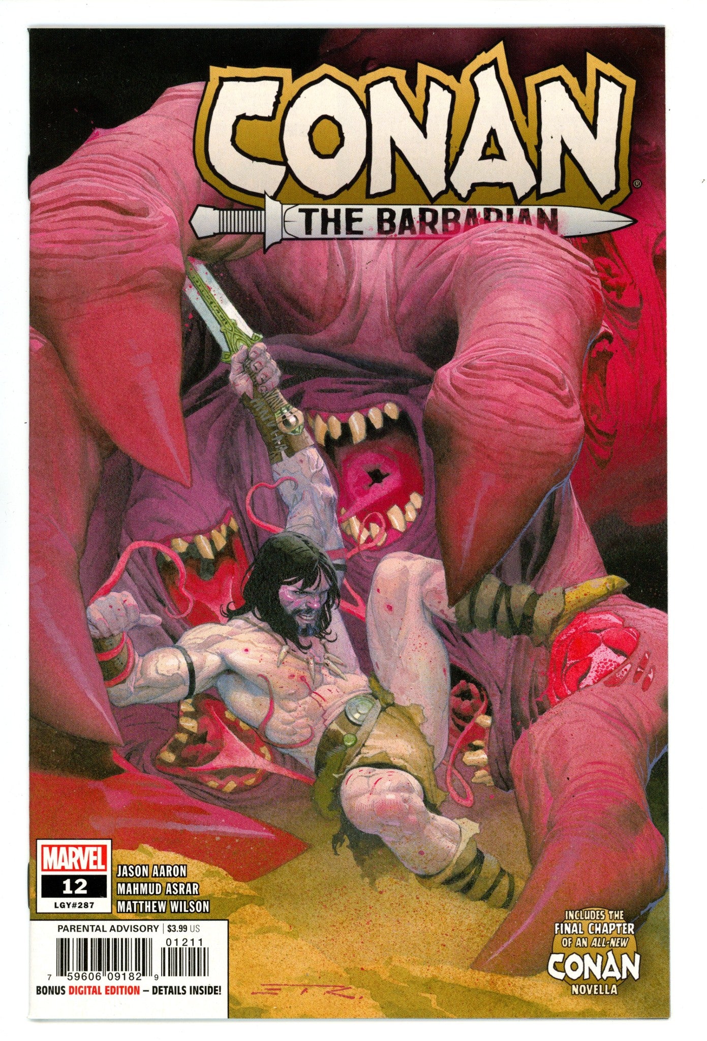 Conan the Barbarian Vol 3 12 (287) High Grade (2020) 