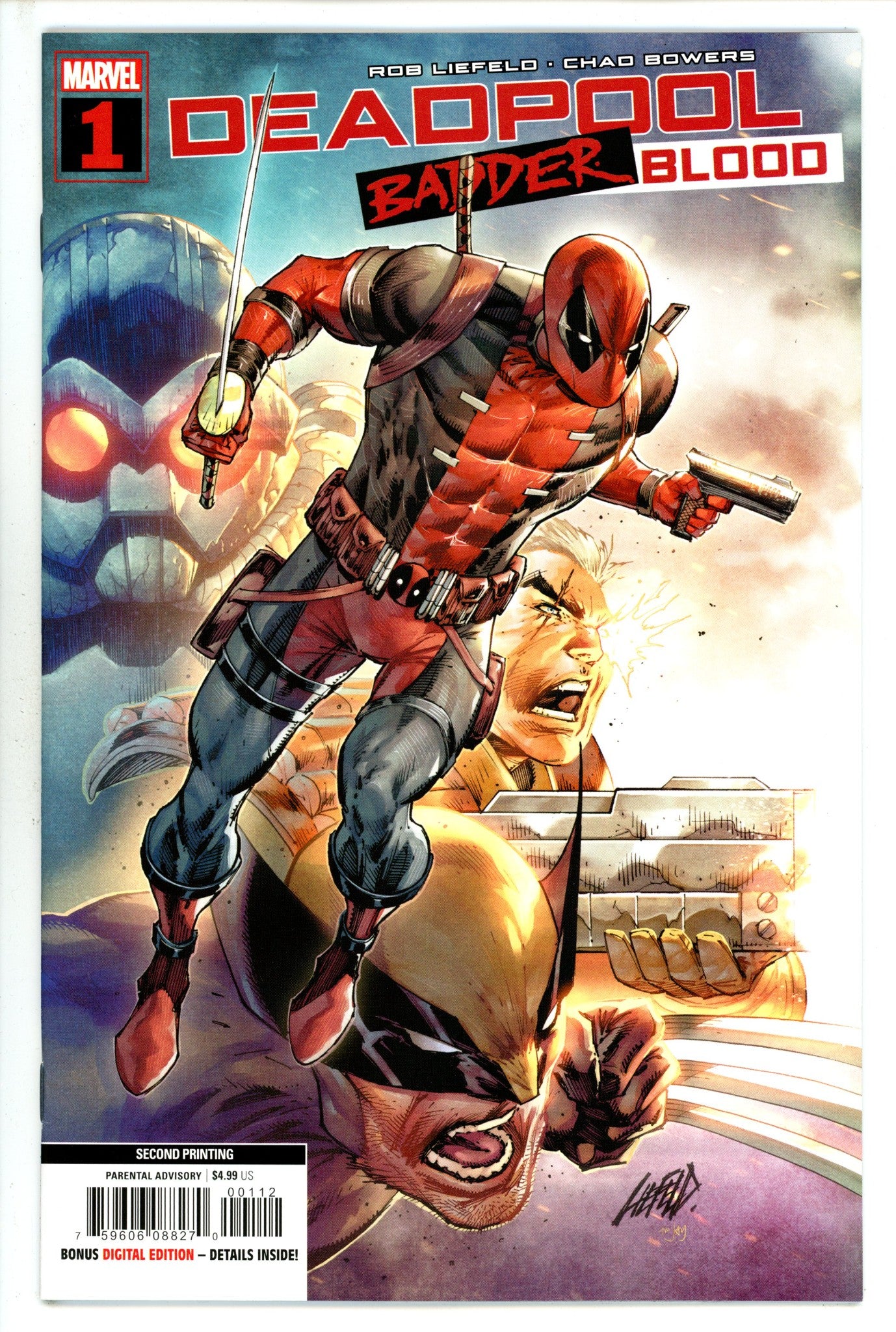 Deadpool Badder Blood 1 2Nd Print (2023)