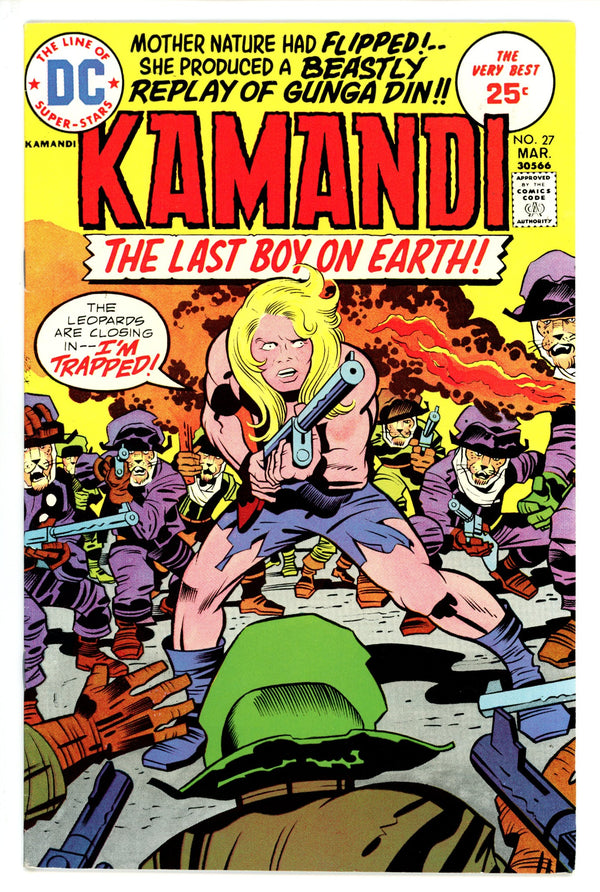 Kamandi, the Last Boy on Earth 27 VF+ (1975)