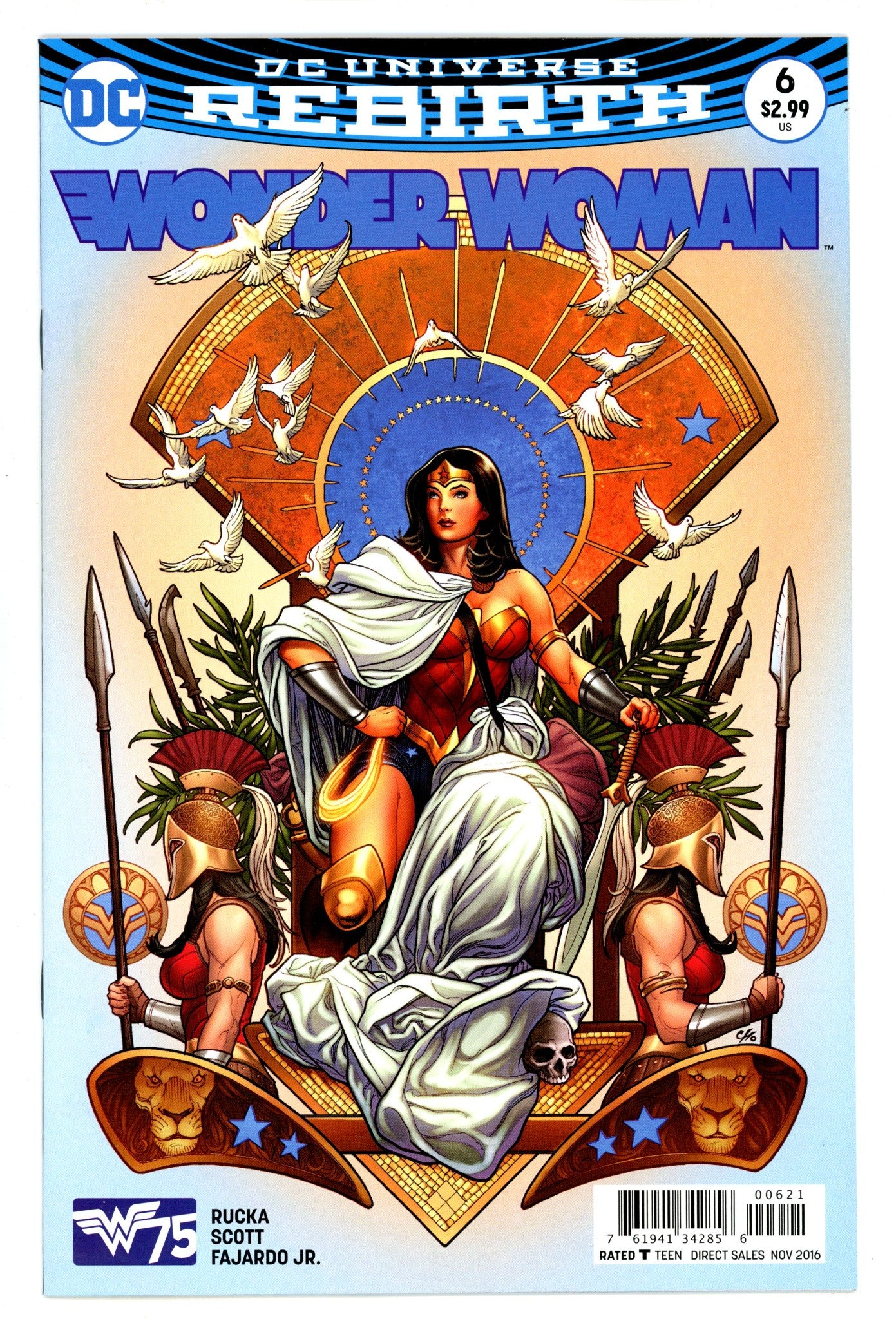 Wonder Woman Vol 5 6 High Grade (2016) Cho Variant 