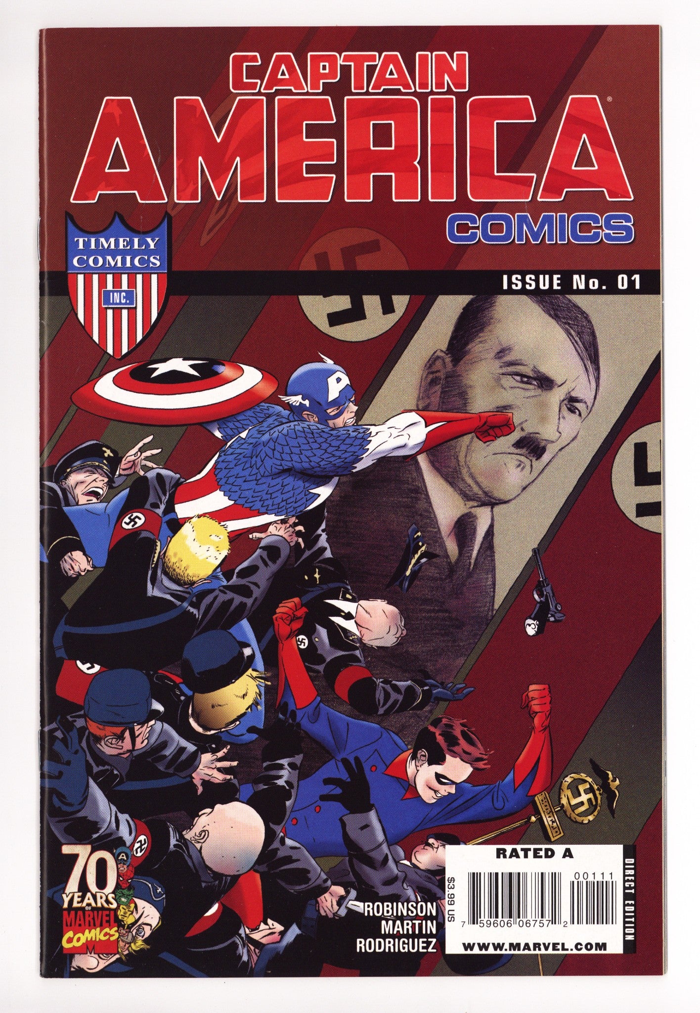 Captain America Comics 70th Anniversary Special 1 High Grade (2009) 