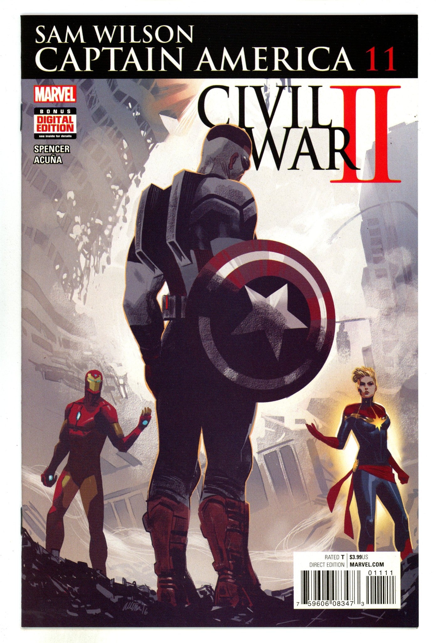 Captain America: Sam Wilson 11 High Grade (2016) 