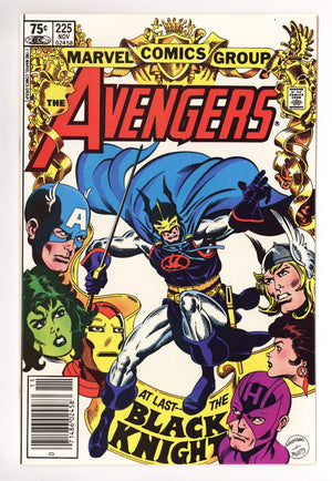 The Avengers Vol 1 225 VF+ (8.5) (1982) Canadian Price Variant