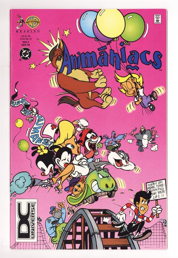 Animaniacs 5 VF (8.0) (1995) DC Universe Logo