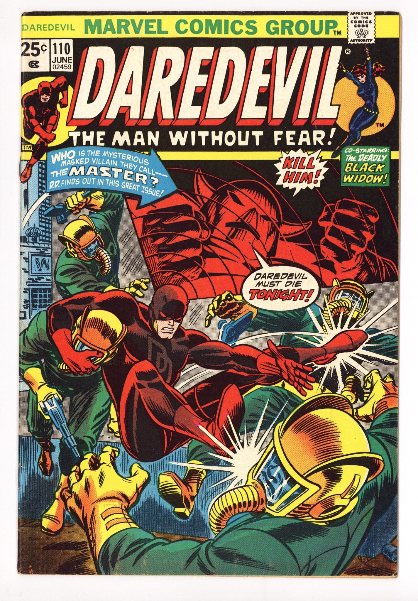 Daredevil Vol 1 110 FN (6.0) (1974) 