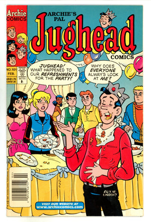 Archie's Pal Jughead Comics 101 Very Low Grade (1998) Newsstand