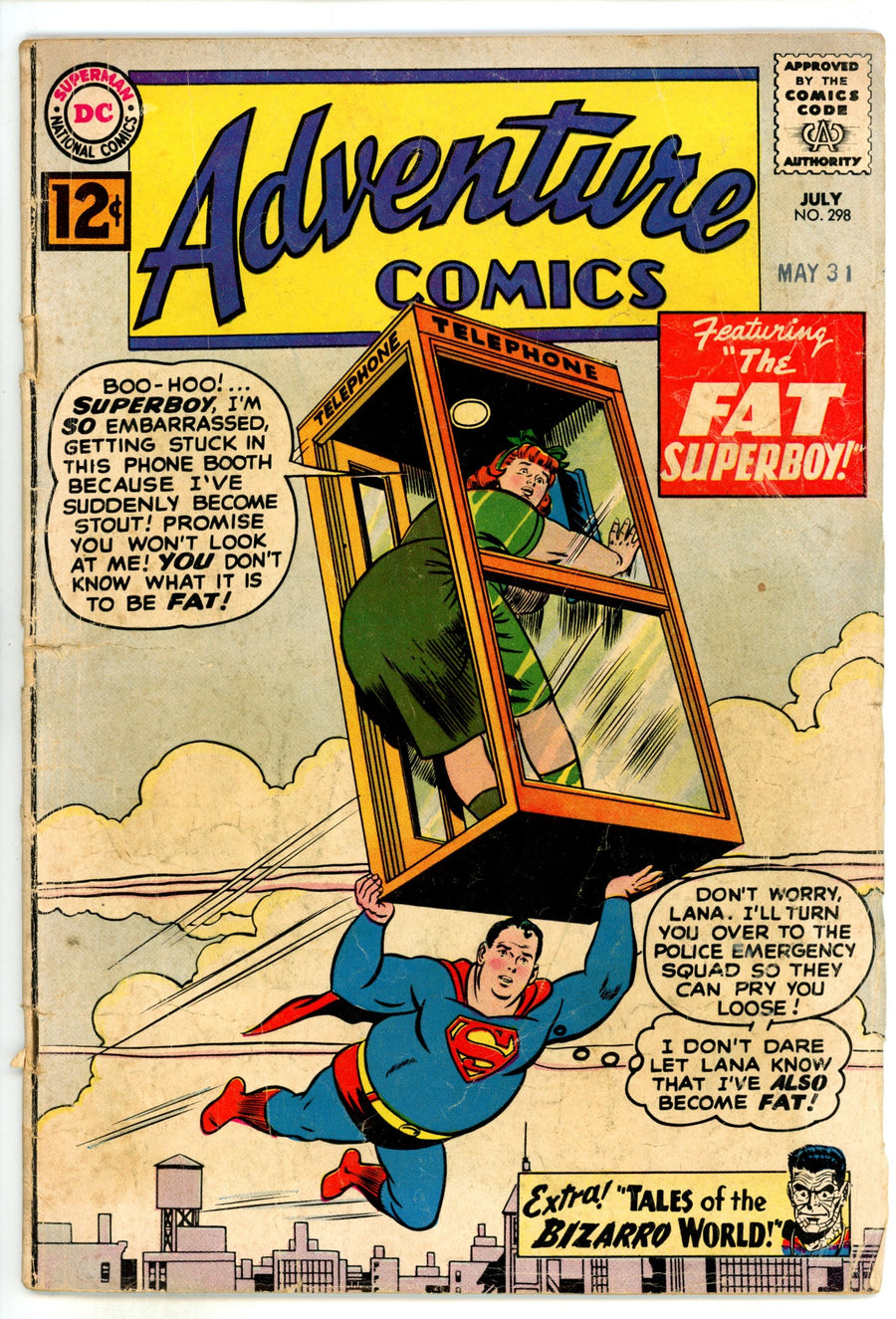Adventure Comics Vol 1 298 GD- (1.8) (1962) 