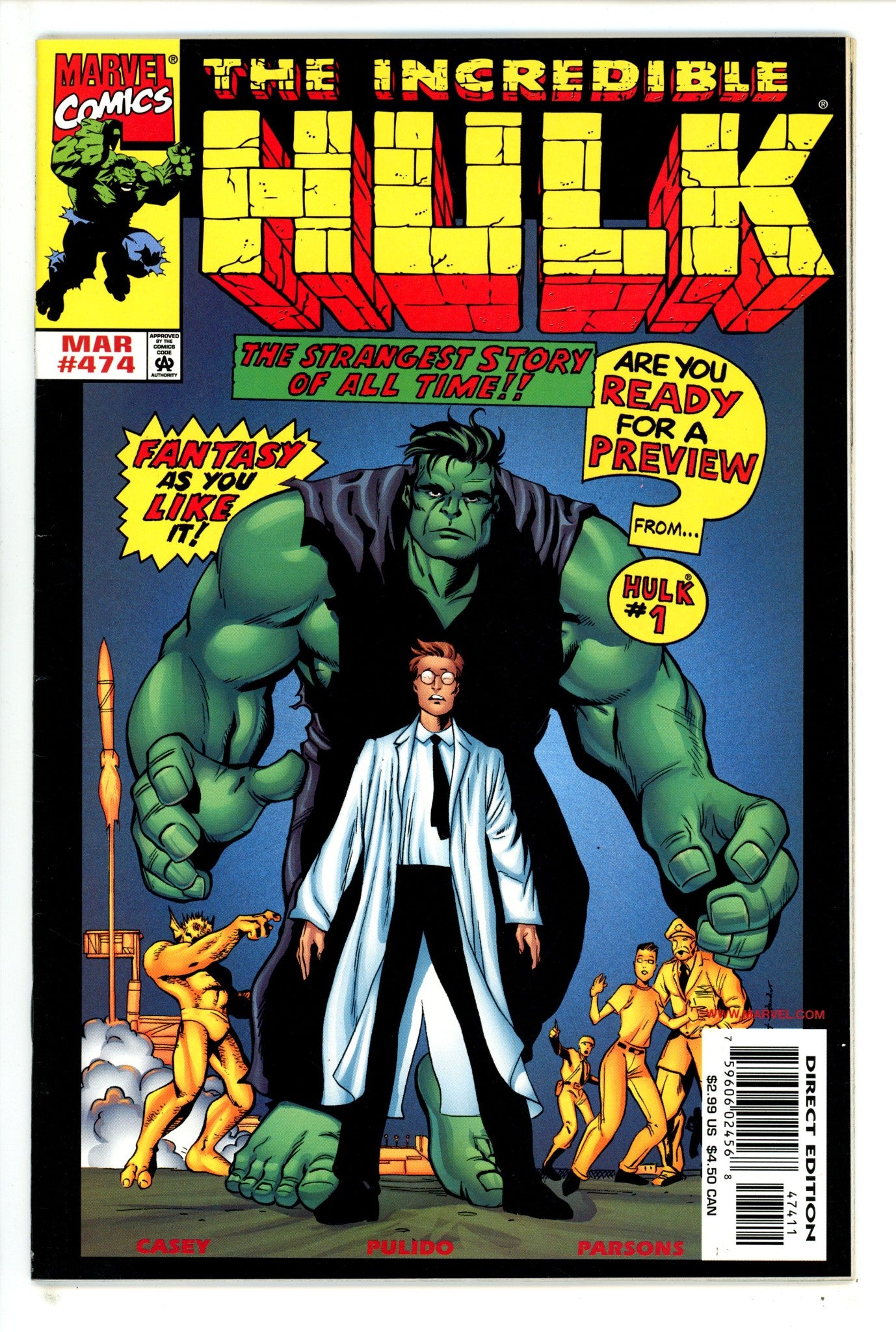 The Incredible Hulk Vol 1 474 VF (1999)