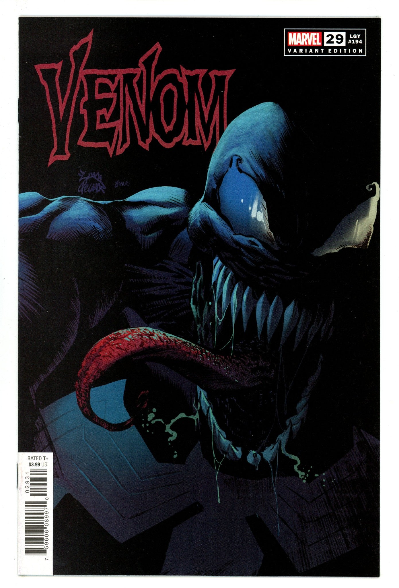 Venom Vol 4 29 (194)  High Grade   (2020) Stegman     Variant  
