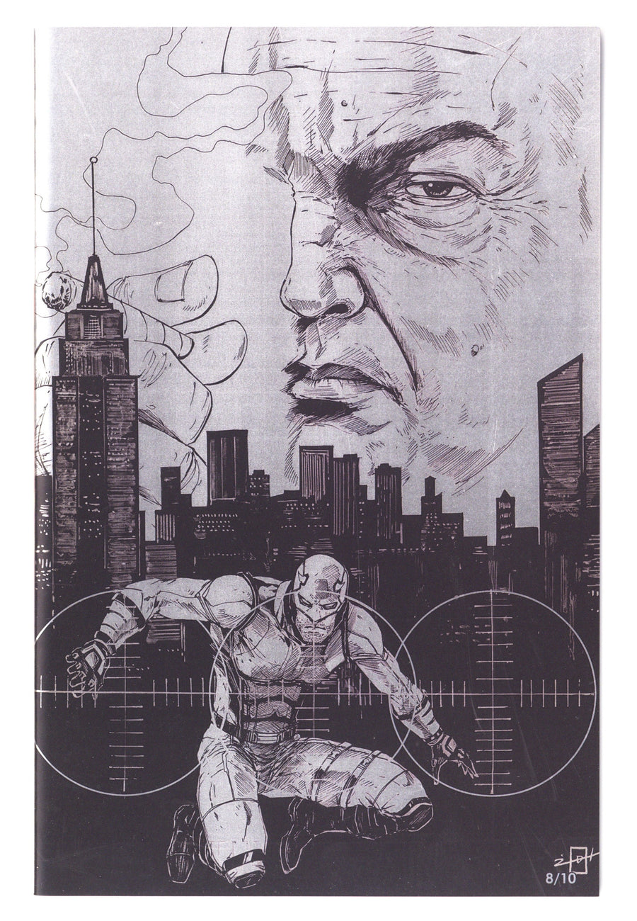 Fame: Charlie Cox   1  NM (9.4) 8/10  (2025) Uribe Sketch Foil Exclusive Variant  