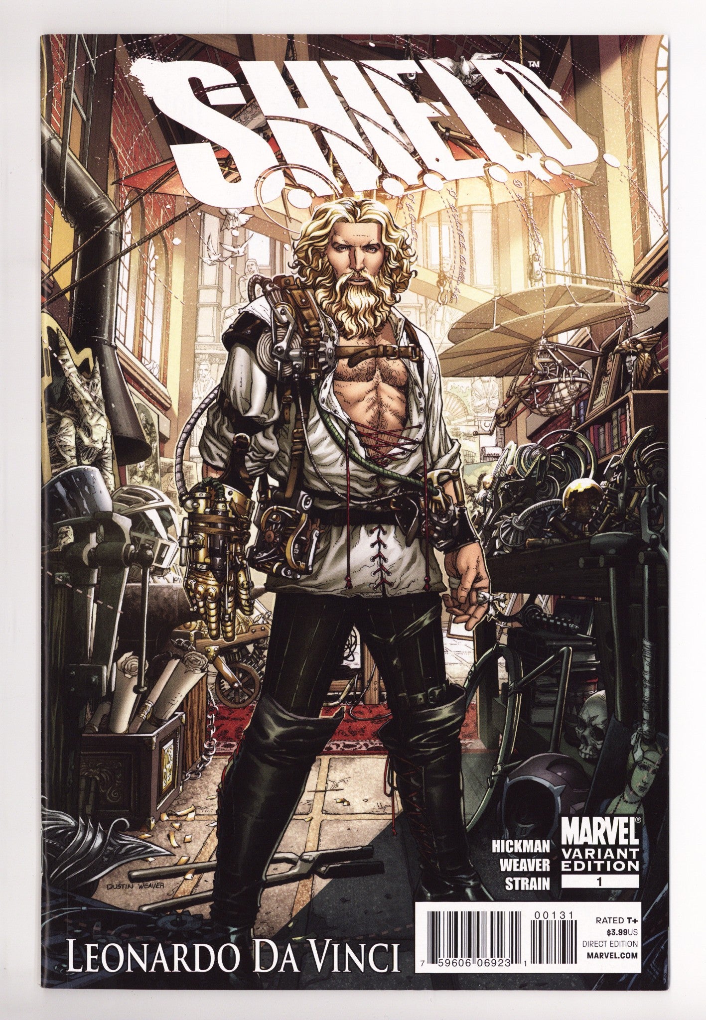 S.H.I.E.L.D. Vol 1 1 High Grade (2010) Weaver Variant 