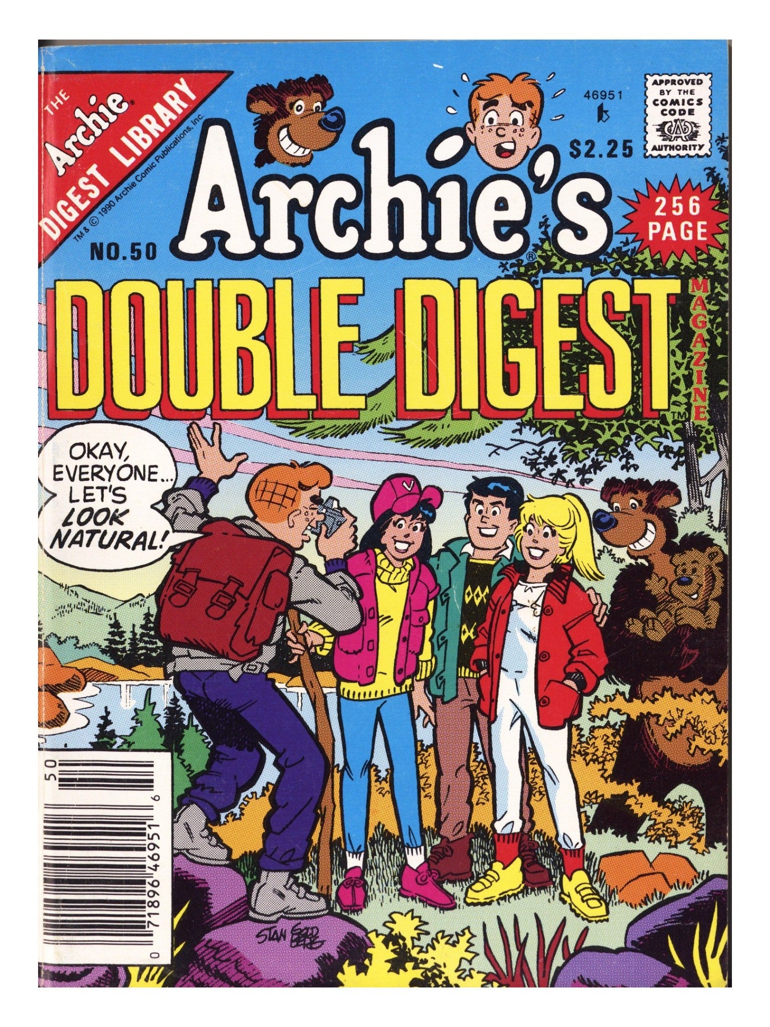 Archie's Double Digest Magazine 50 Mid Grade (1991) Newsstand 