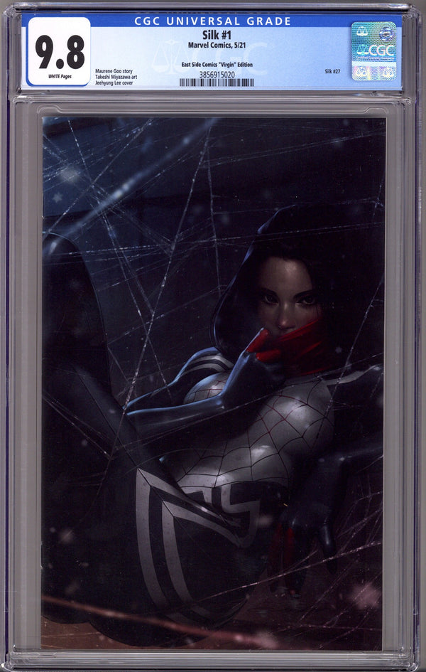 Silk Vol 3 1 Lee Virgin Exclusive Variant CGC 9.8 (2021)