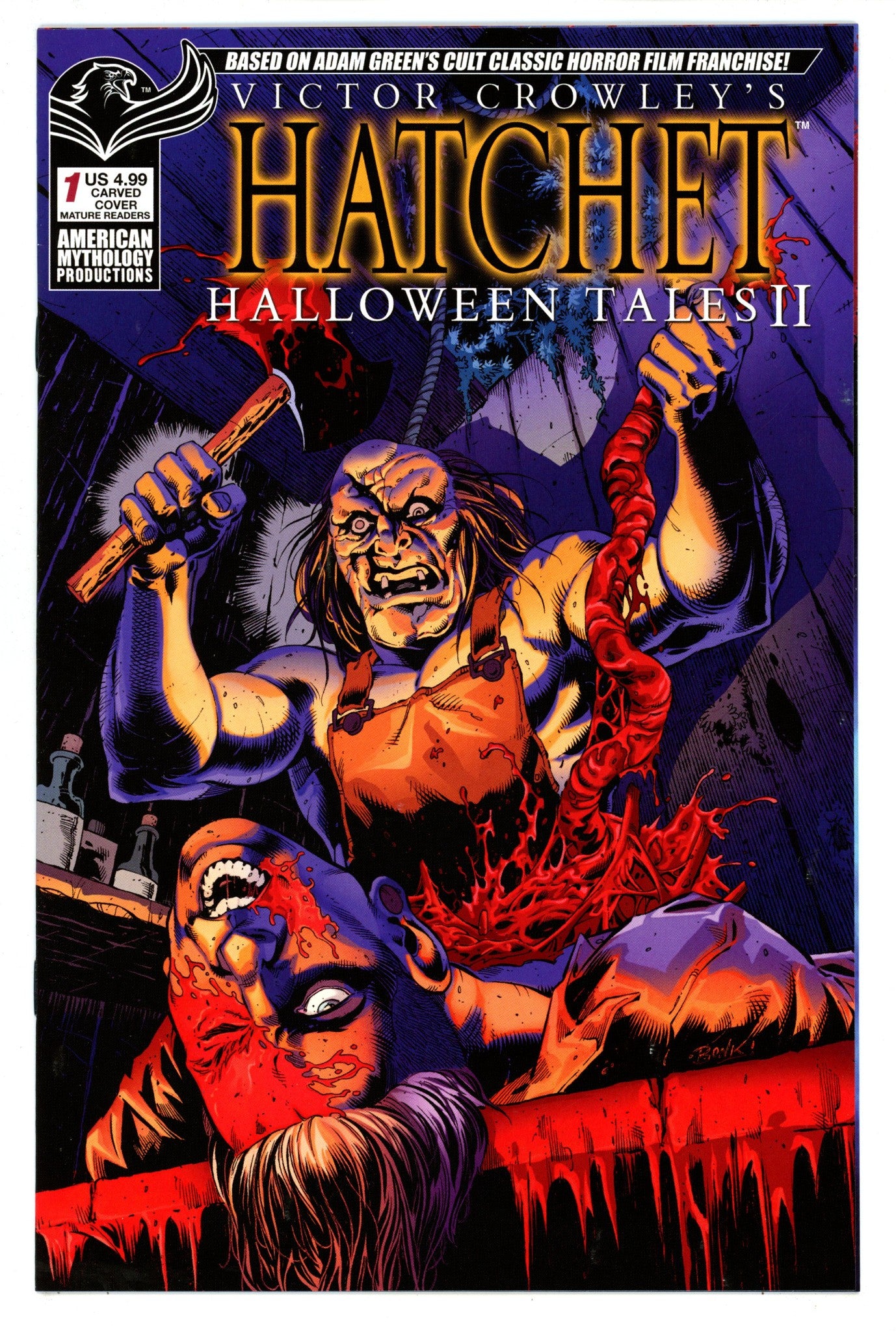 Victor Crowley's Hatchet Halloween Tales II 1 High Grade (2020) Carved Variant 