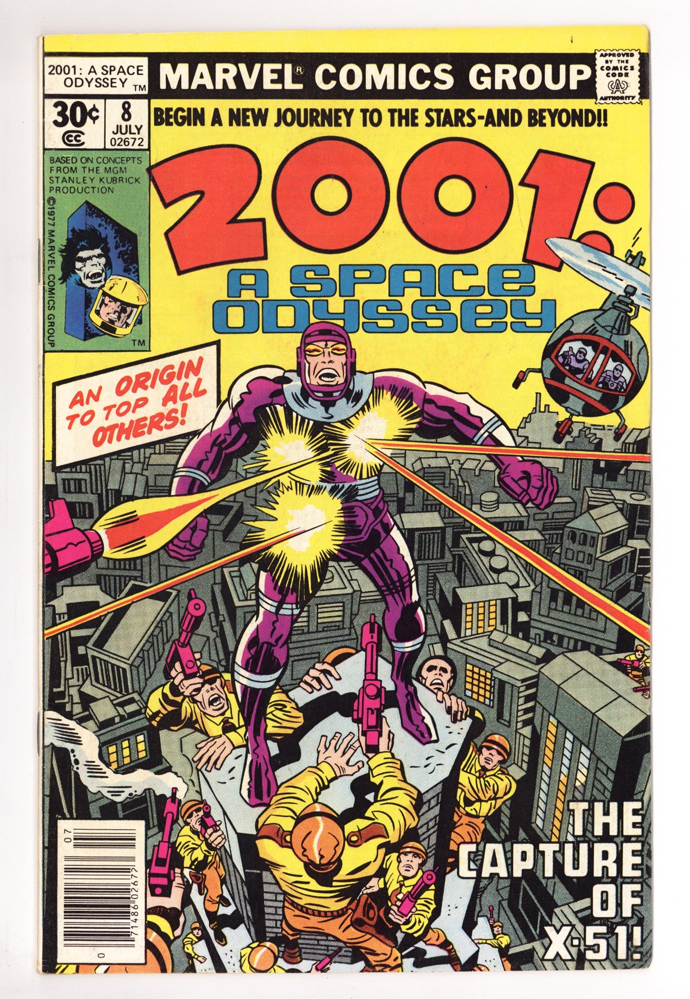 2001, A Space Odyssey 8 FN (6.0) (1977) 