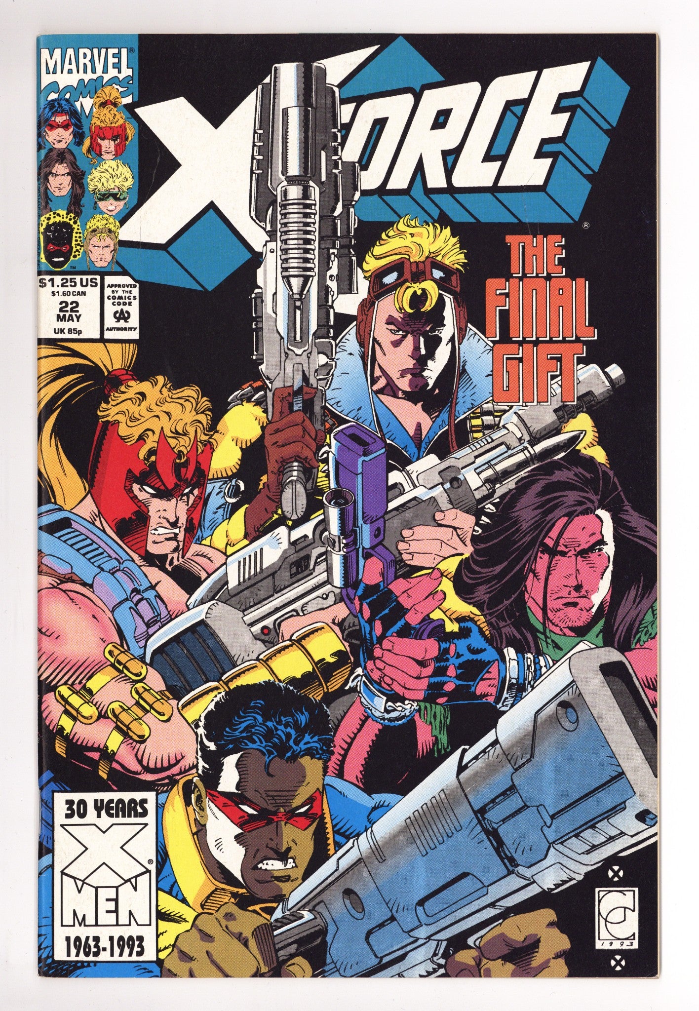X-Force Vol 1 22 High Grade (1993) 