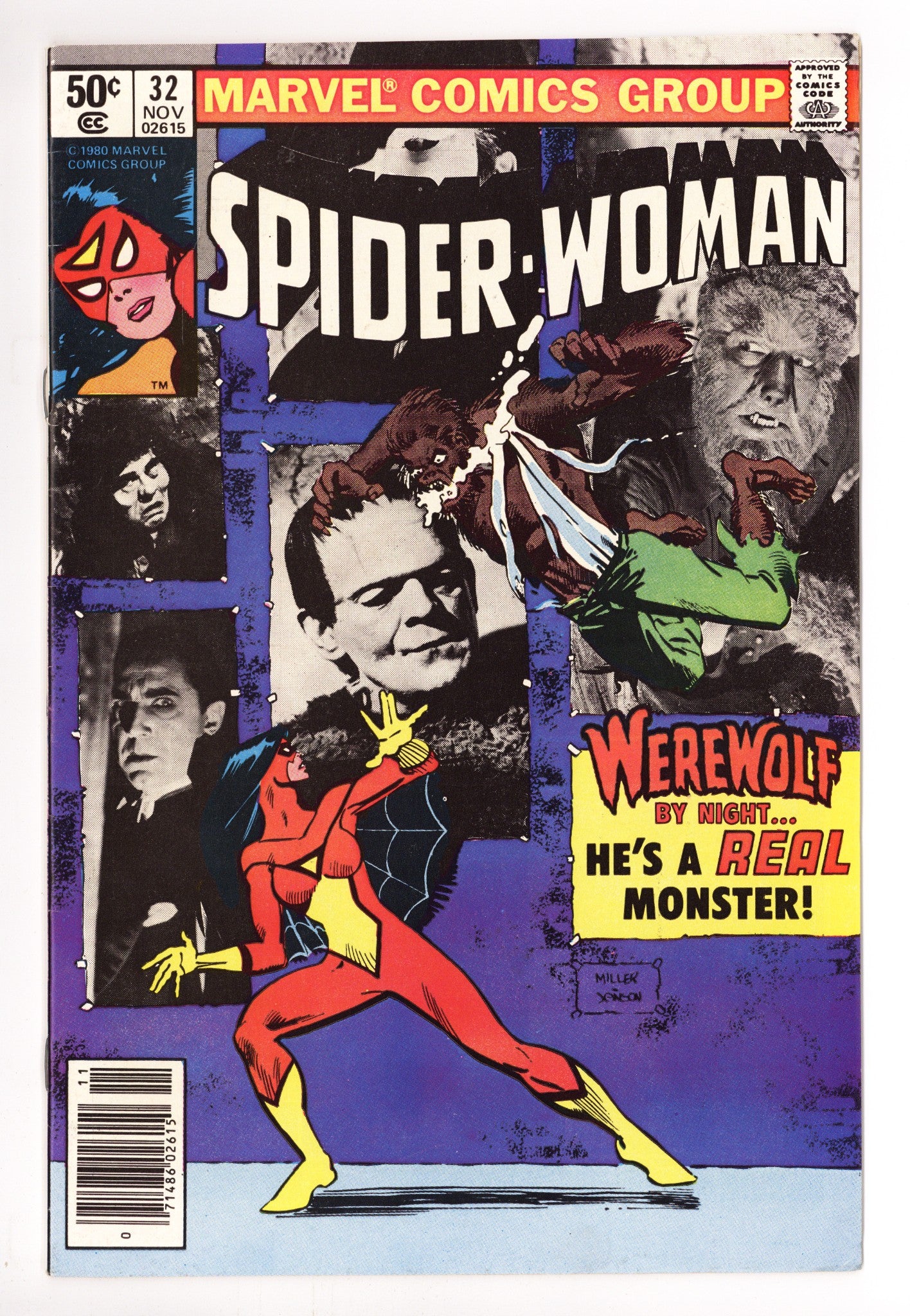 Spider-Woman Vol 1 32 FN/VF (7.0) (1980) Newsstand 