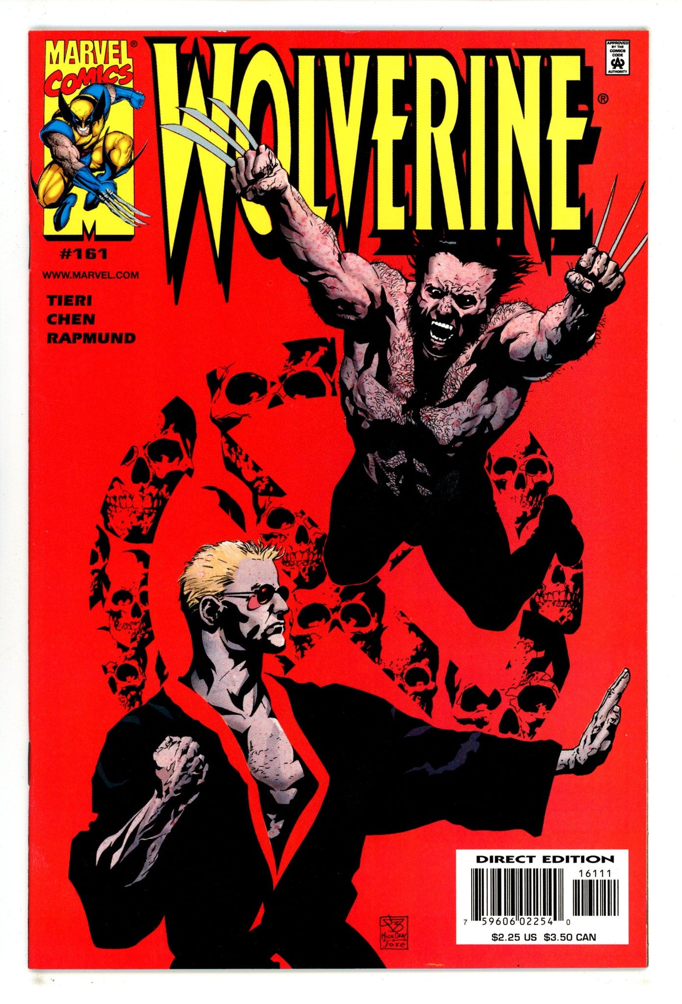 Wolverine Vol 2 161 High Grade (2001) 