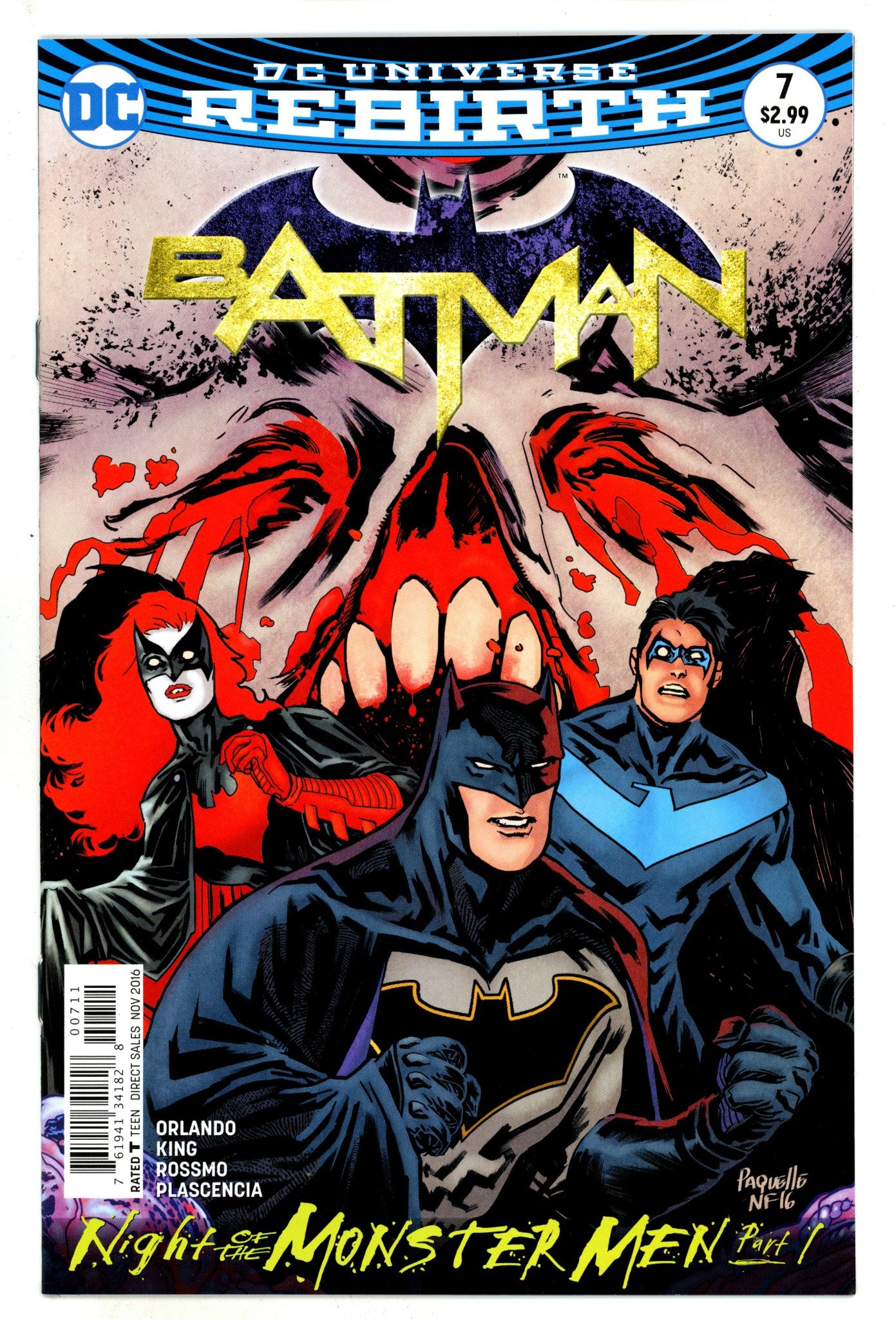 Batman Vol 3 7 High Grade (2016) 