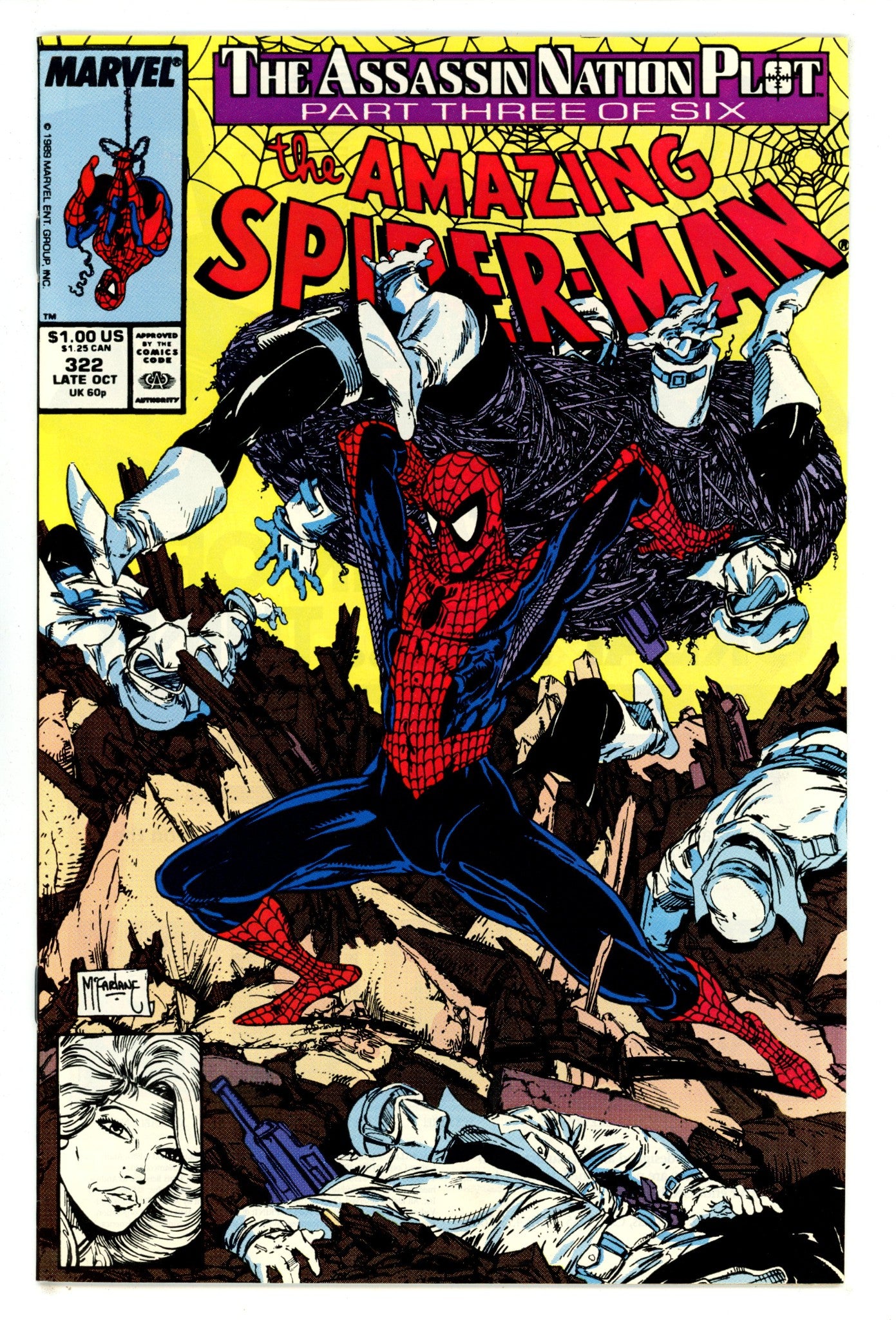 The Amazing Spider-Man Vol 1 322 VF (8.0) (1989) 