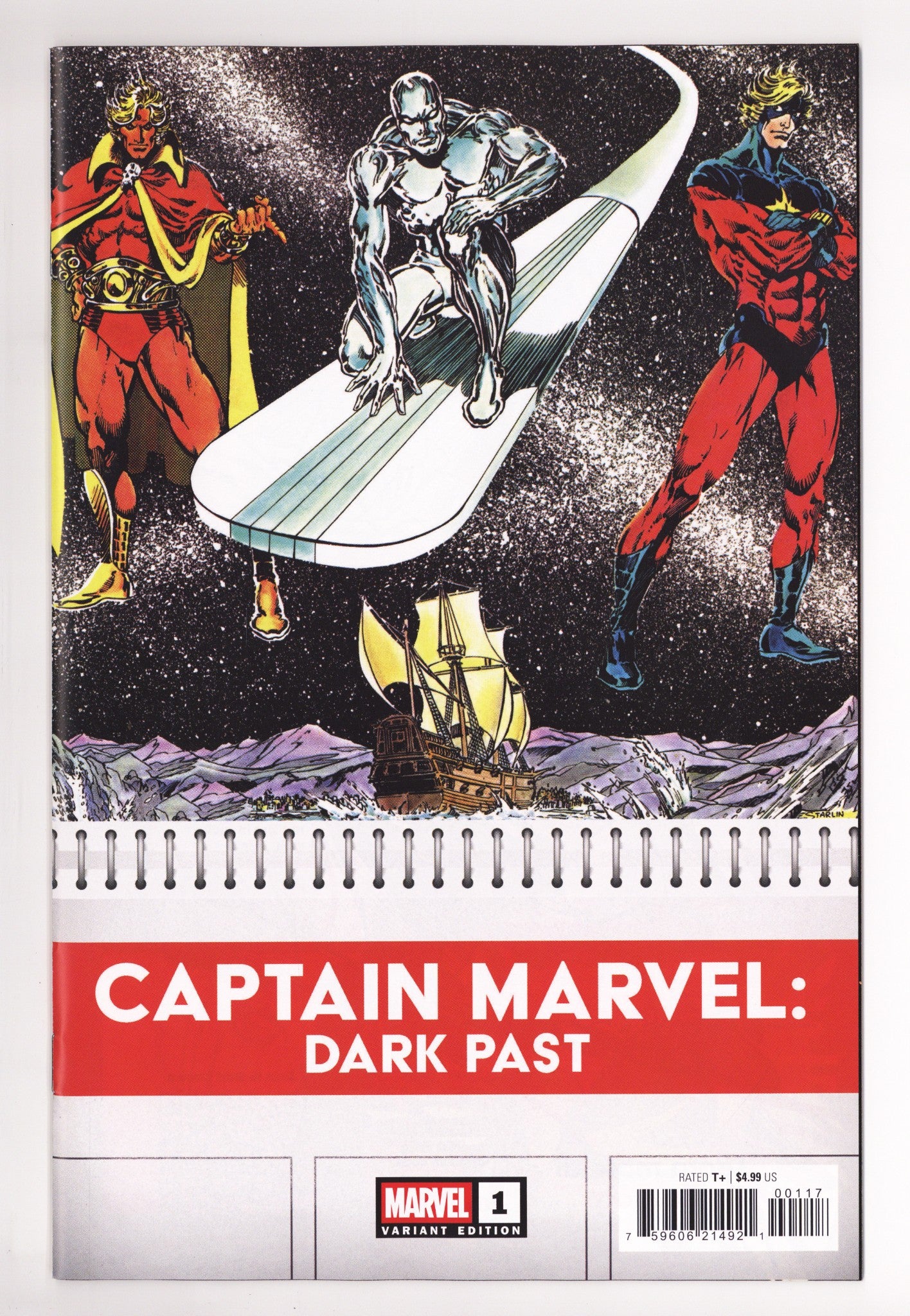 Captain Marvel: Dark Past 1 Starlin Incentive NM (2026)
