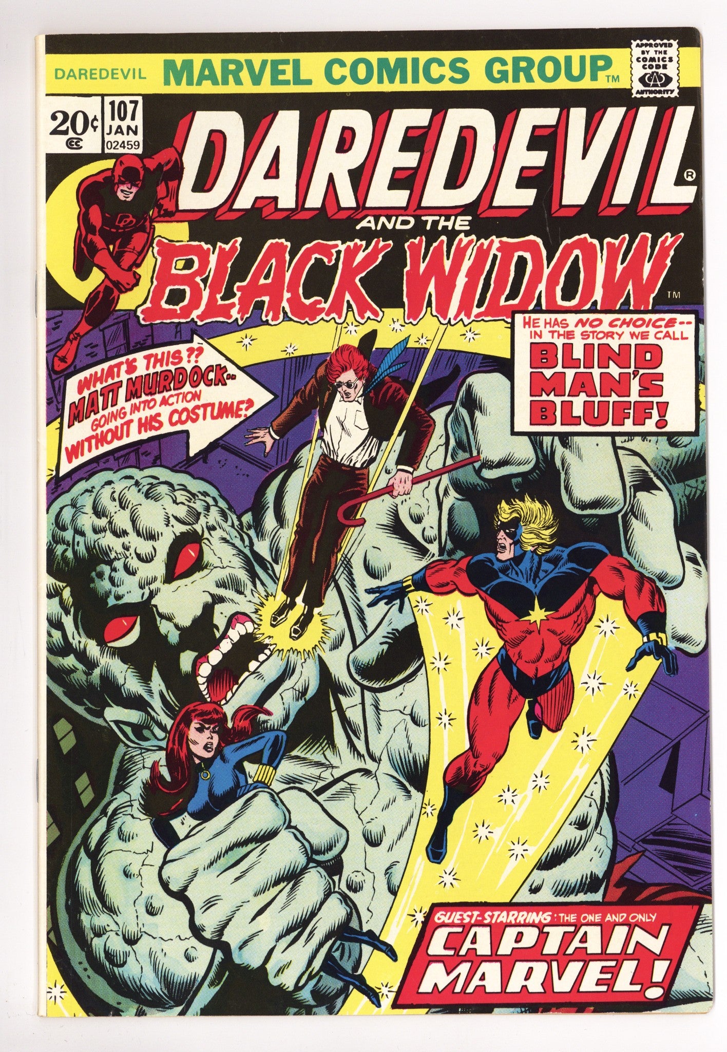 Daredevil Vol 1 107 VF+ (8.5) (1974) 