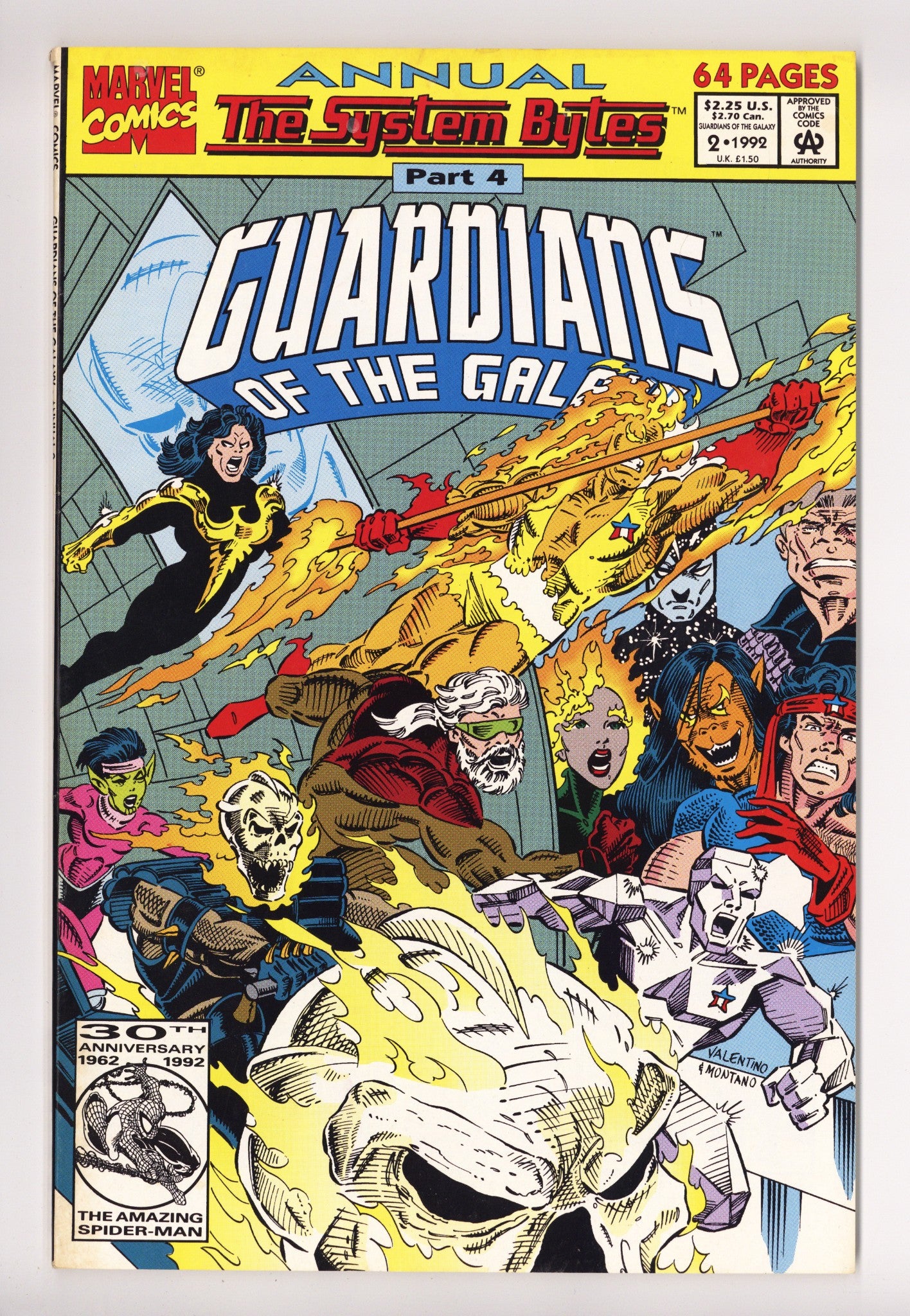 Guardians of the Galaxy Annual Vol 1 2 Mid Grade (1992) 