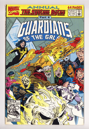 Guardians of the Galaxy Annual Vol 1 2 Mid Grade (1992)