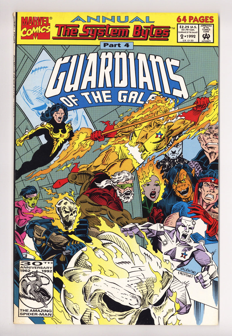 Guardians of the Galaxy Annual Vol 1 2 Mid Grade (1992) 