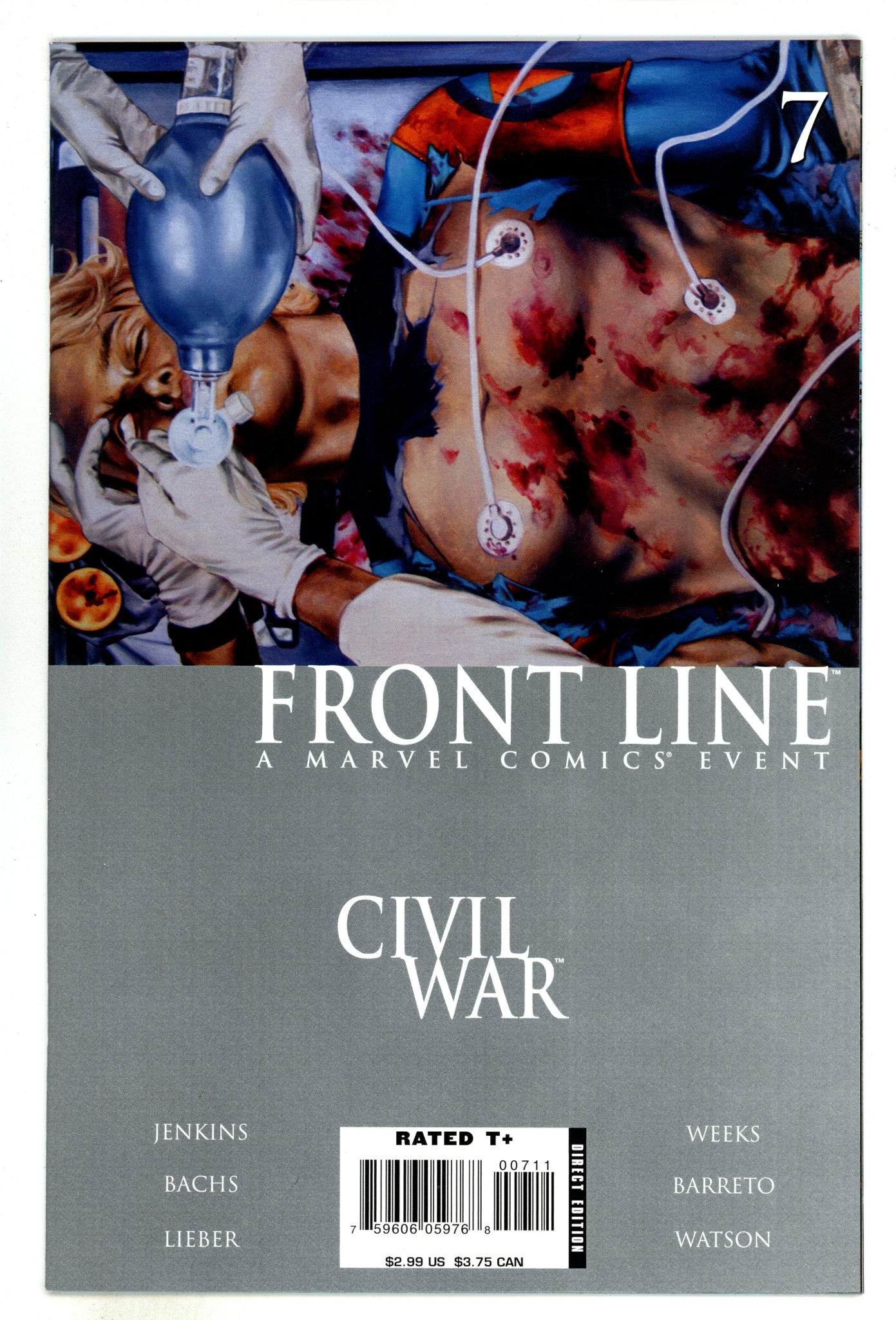 Civil War: Front Line 7 High Grade (2006) 