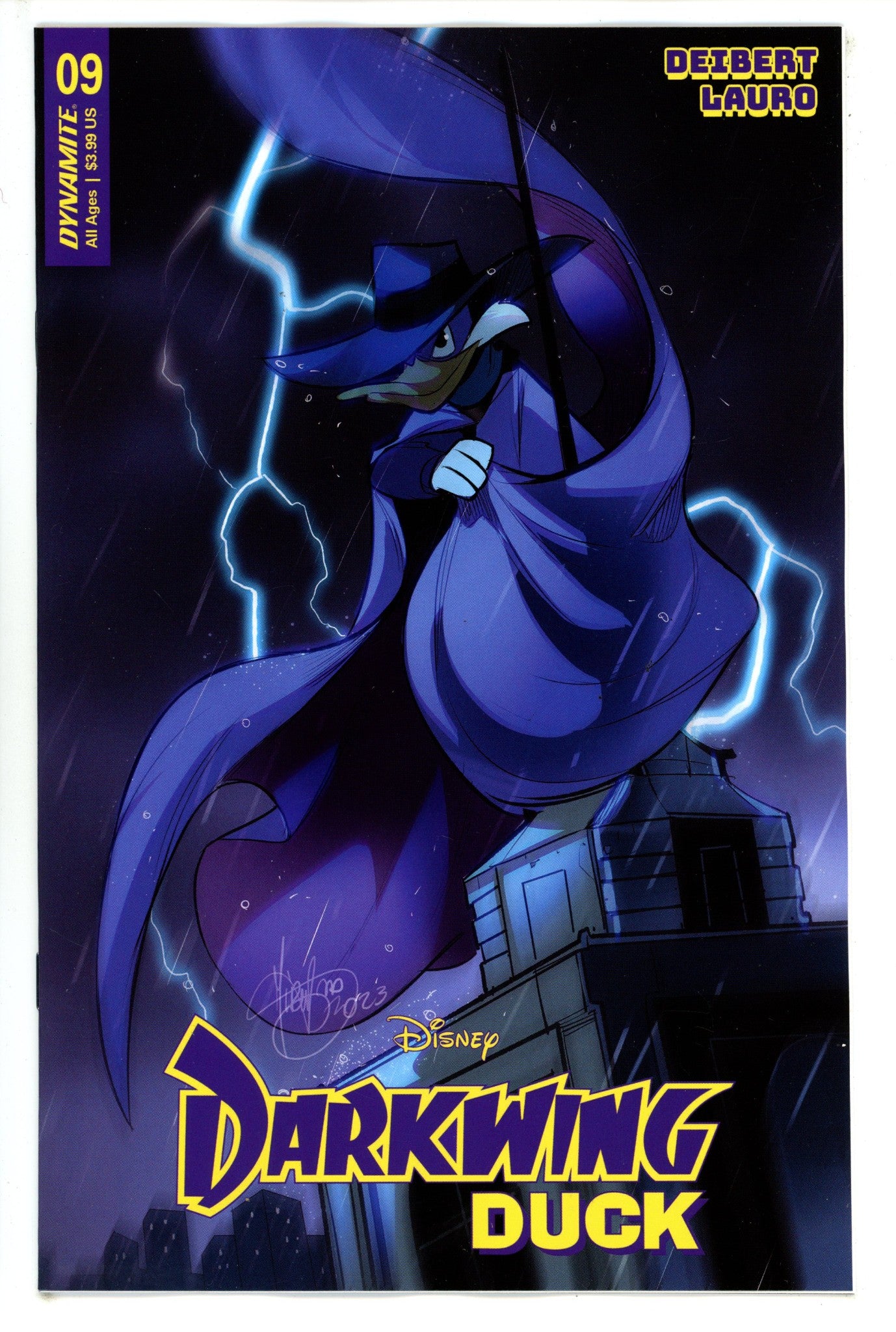 Darkwing Duck 9 Andolfo Variant (2023)