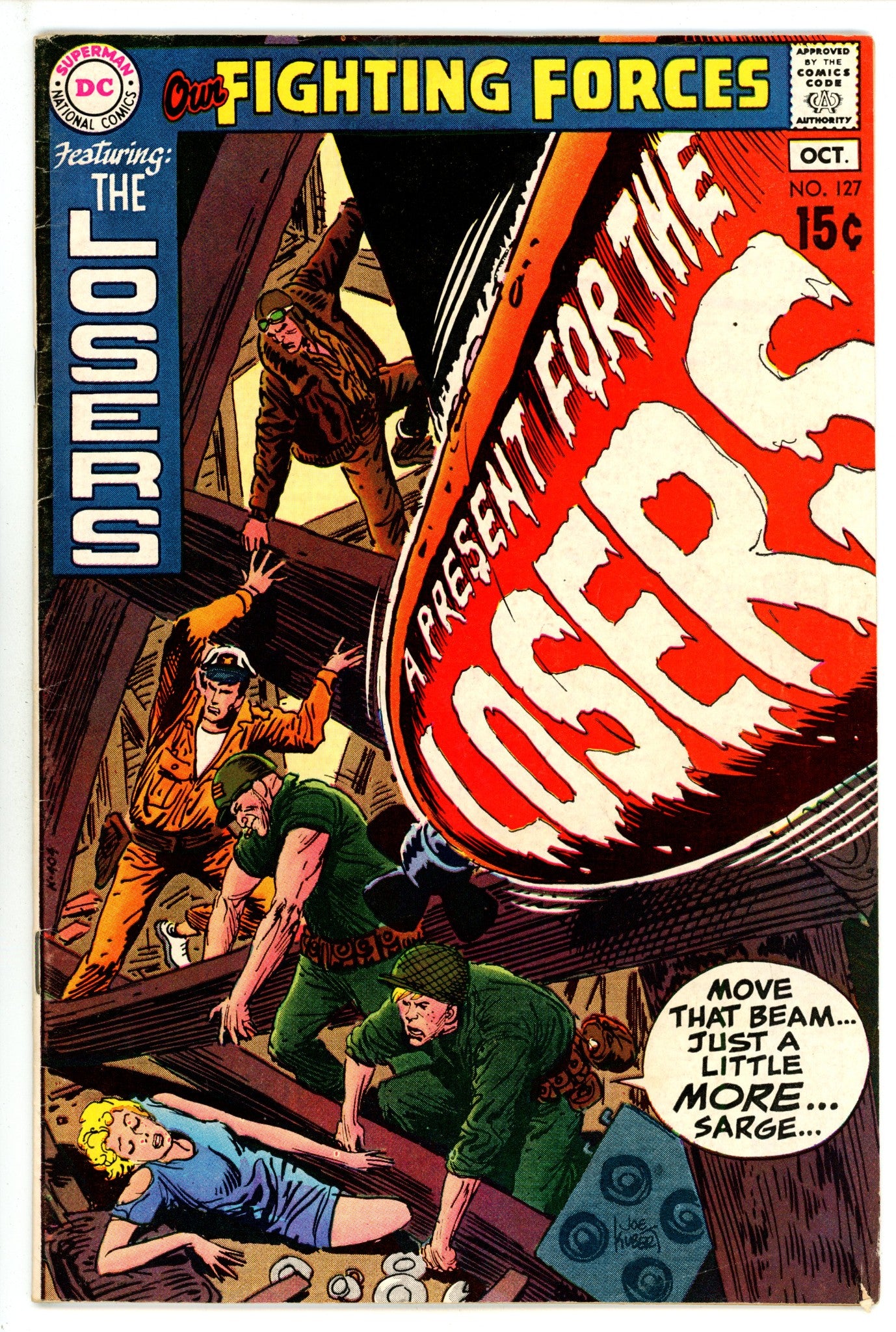 Our Fighting Forces 127 VG/FN (5.0) (1970) 