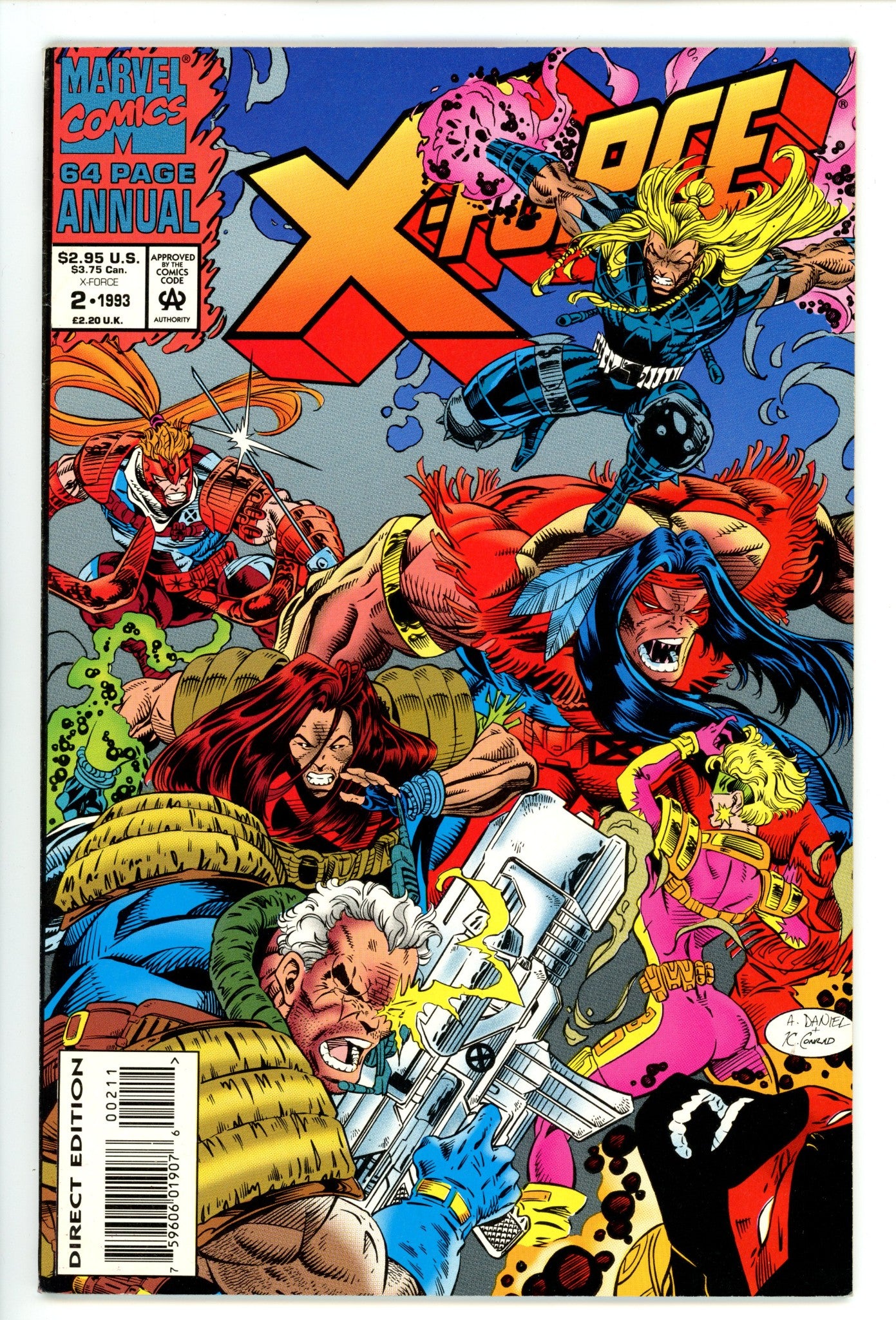 X-Force Annual Vol 1 2 High Grade (1993) 